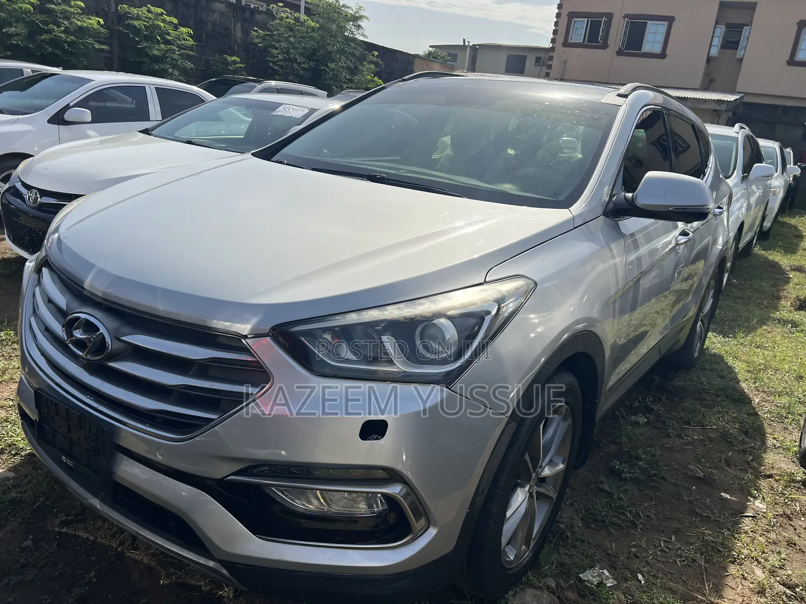 Hyundai Santa Fe Limited AWD 2016 Silver