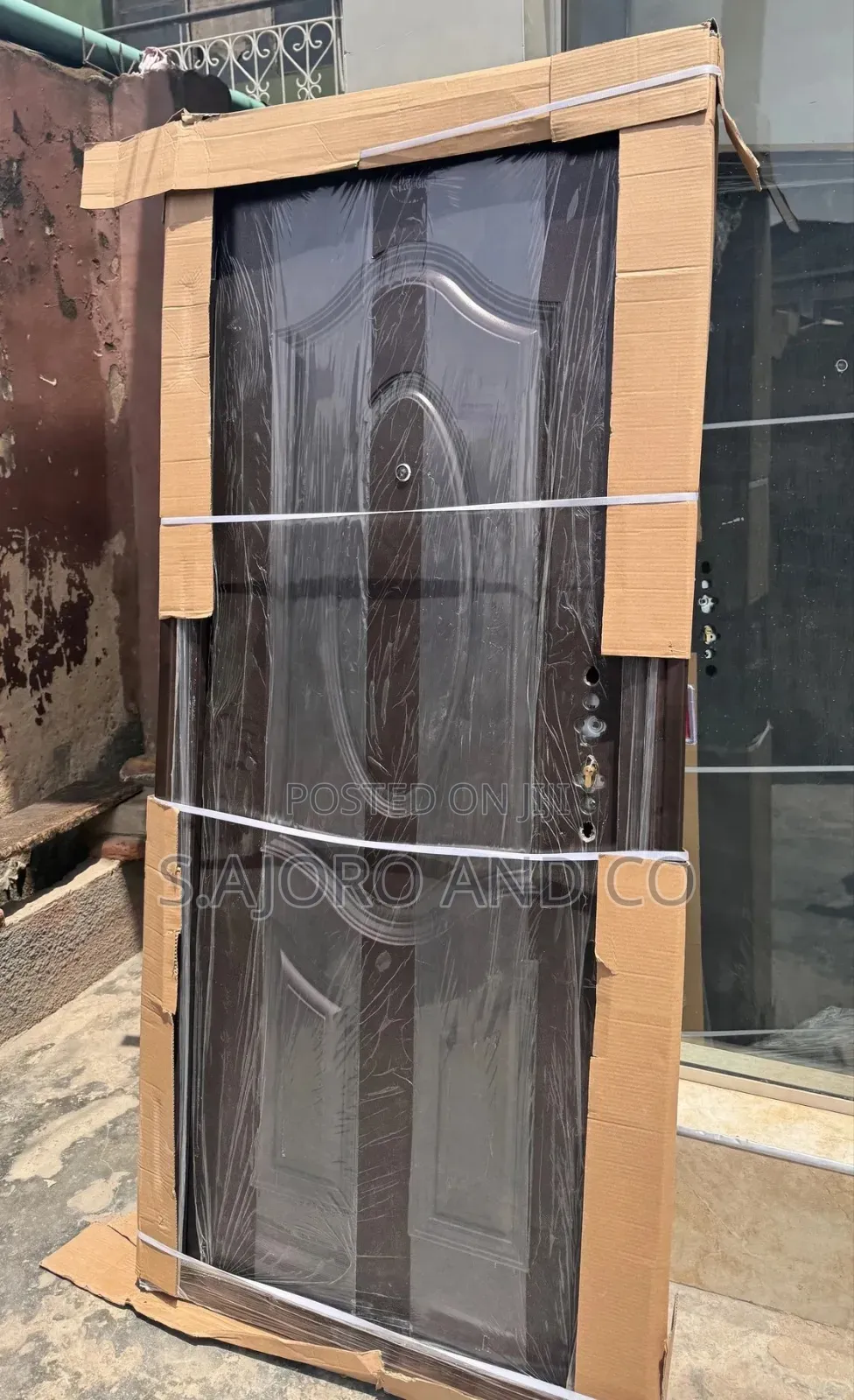 Harmony Security Steel Door; 3ft Room Door Available in Brown White