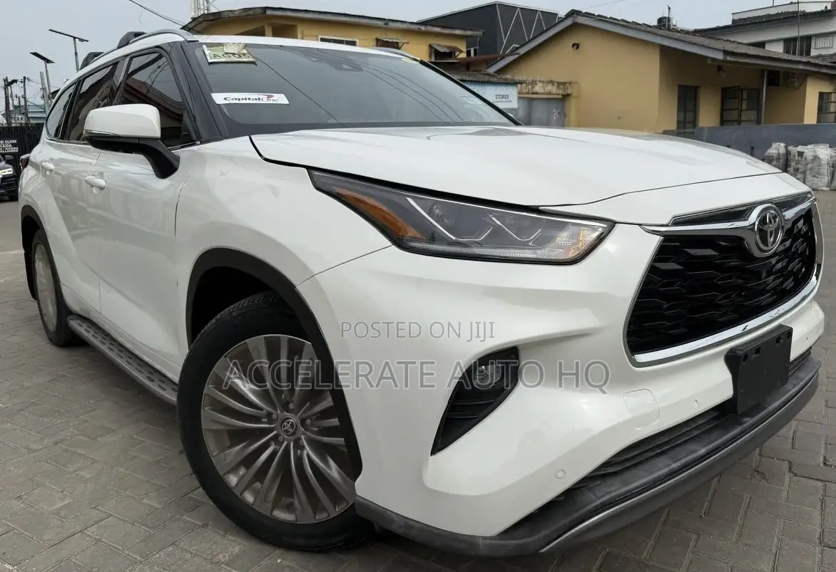 Toyota Highlander Platinum 2021 White