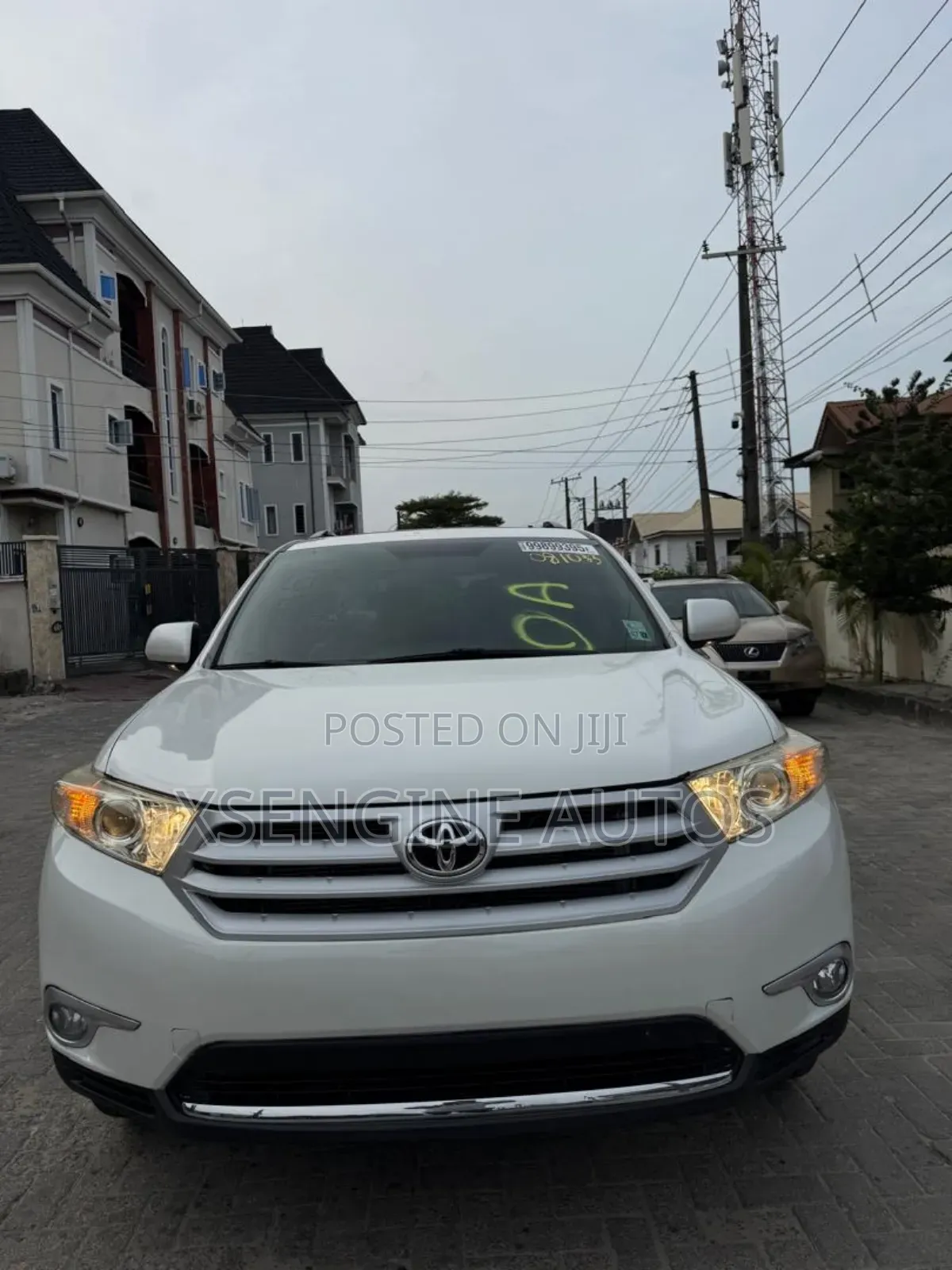Toyota Highlander Limited 2012 White