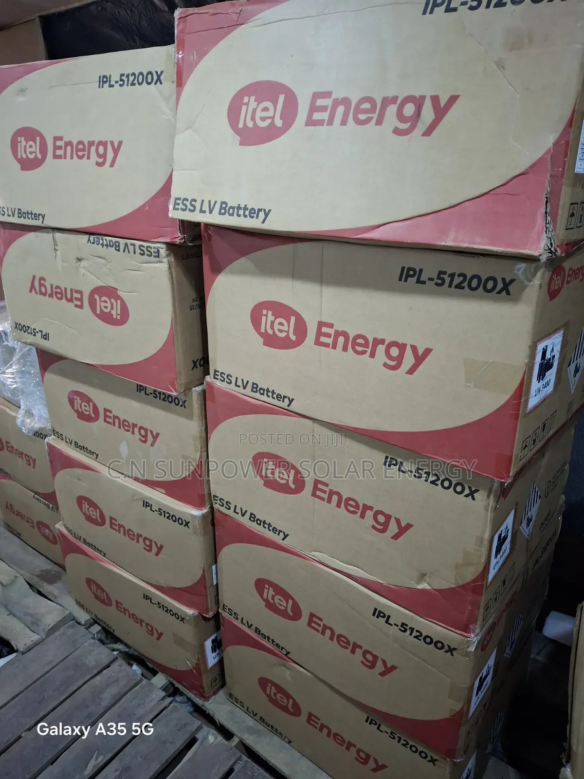 10kwh/48v Itel Lithium-Iron Phosphate Energy Storage Battery