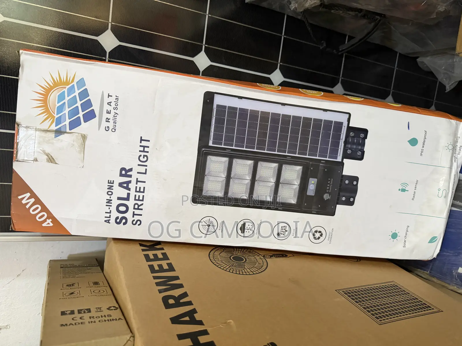 400 Watts Solar Street Light