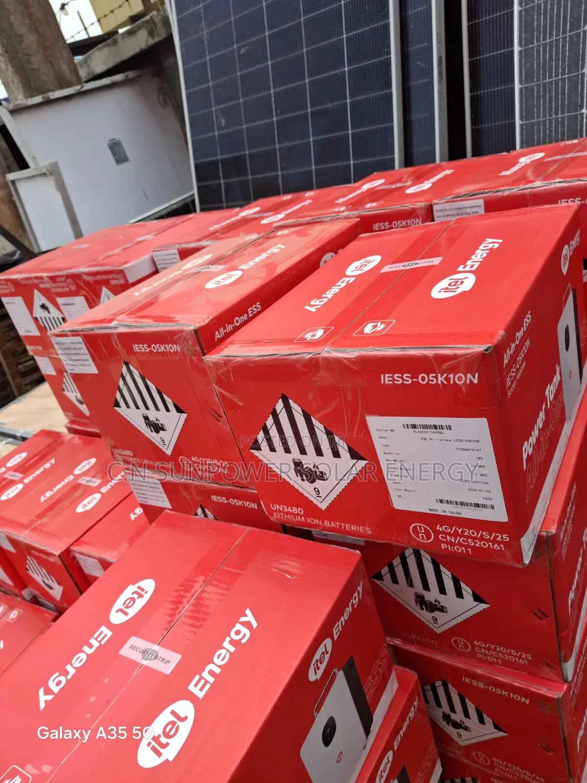 500w/1kwh Itel All-in-One Power Tank