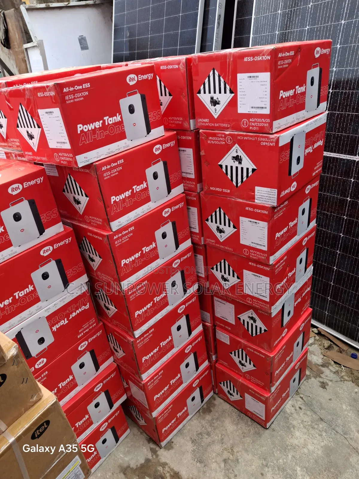 500w/1kwh Itel All-in-One Power Tank