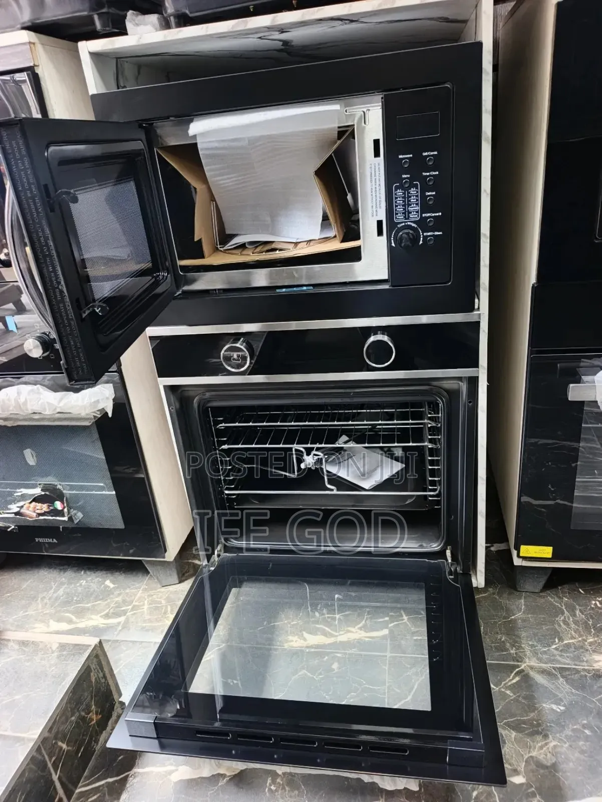 Original Phiima German Design Built-in Electric Oven 25l Microwave