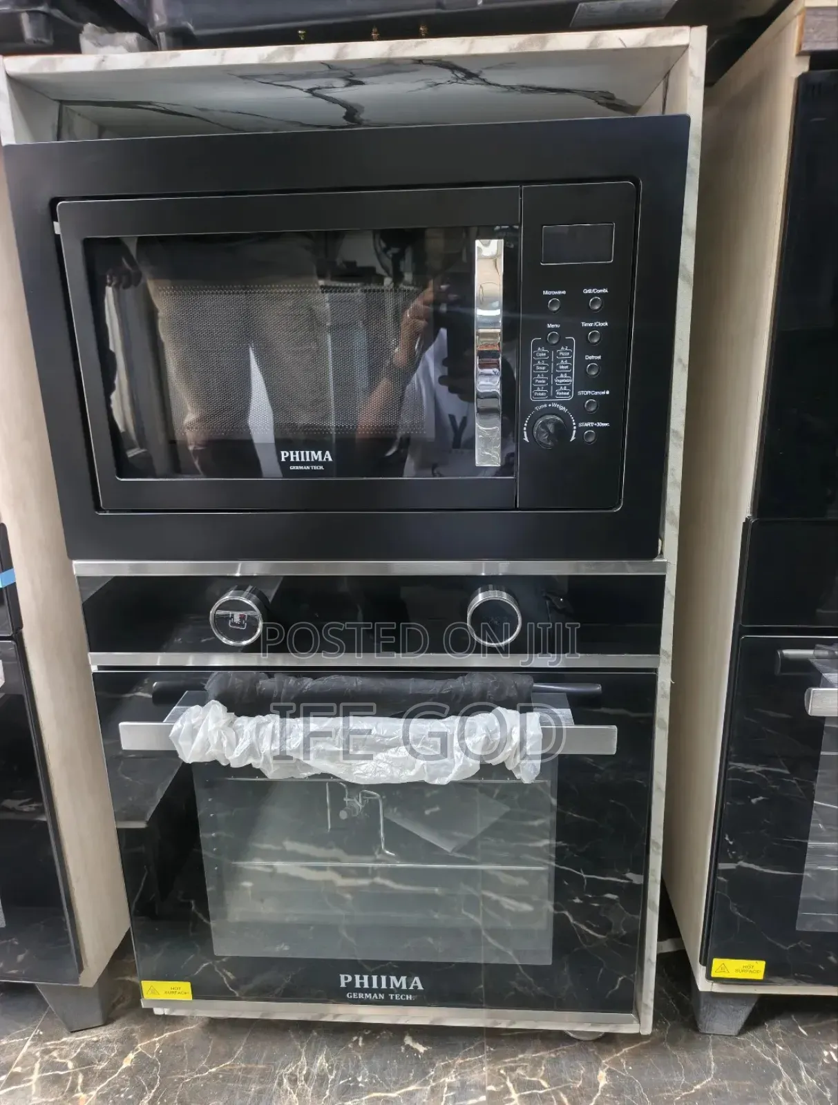 Original Phiima German Design Built-in Electric Oven 25l Microwave