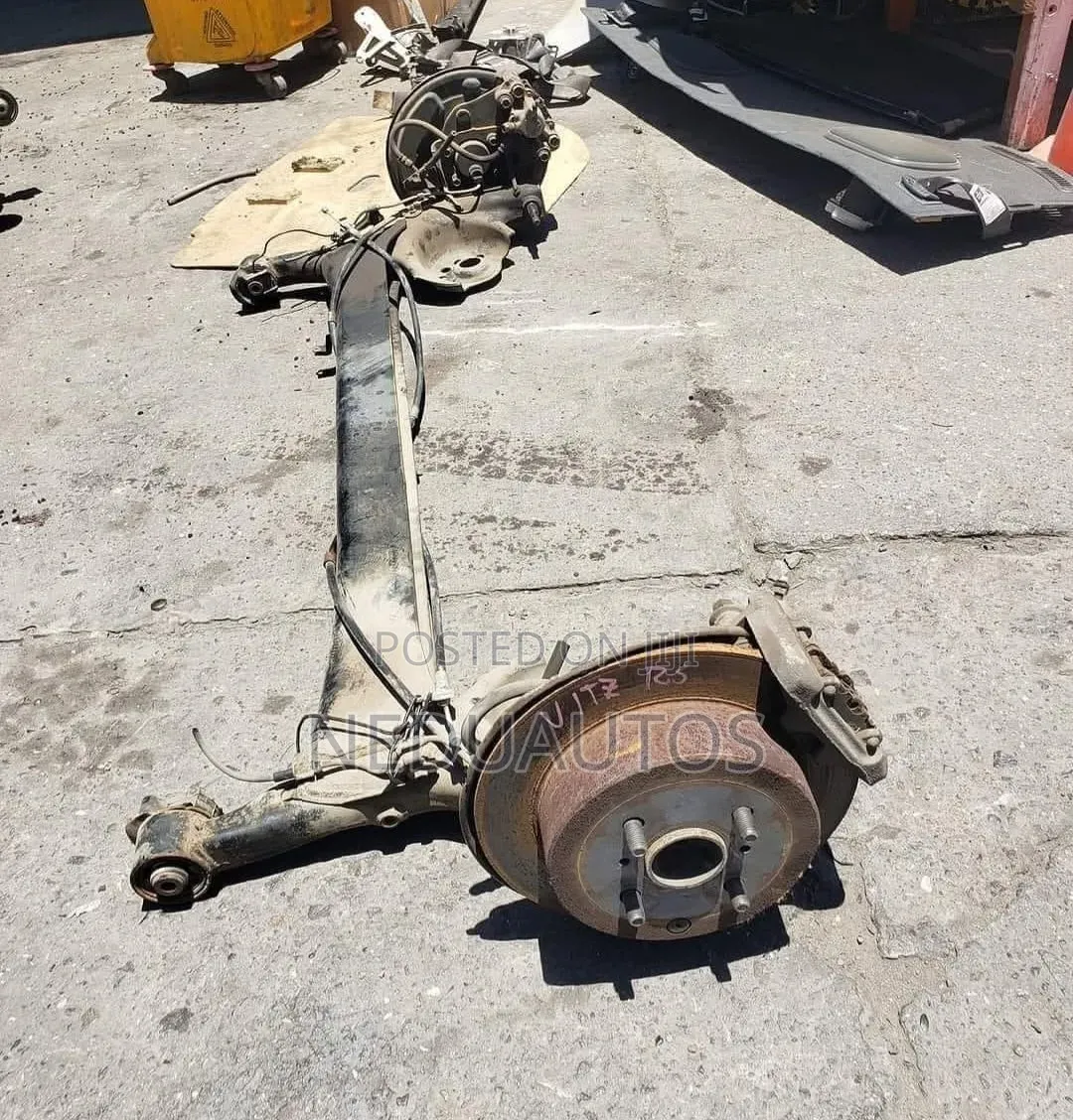 Back Beam Toyota Sienna 2005 _2010