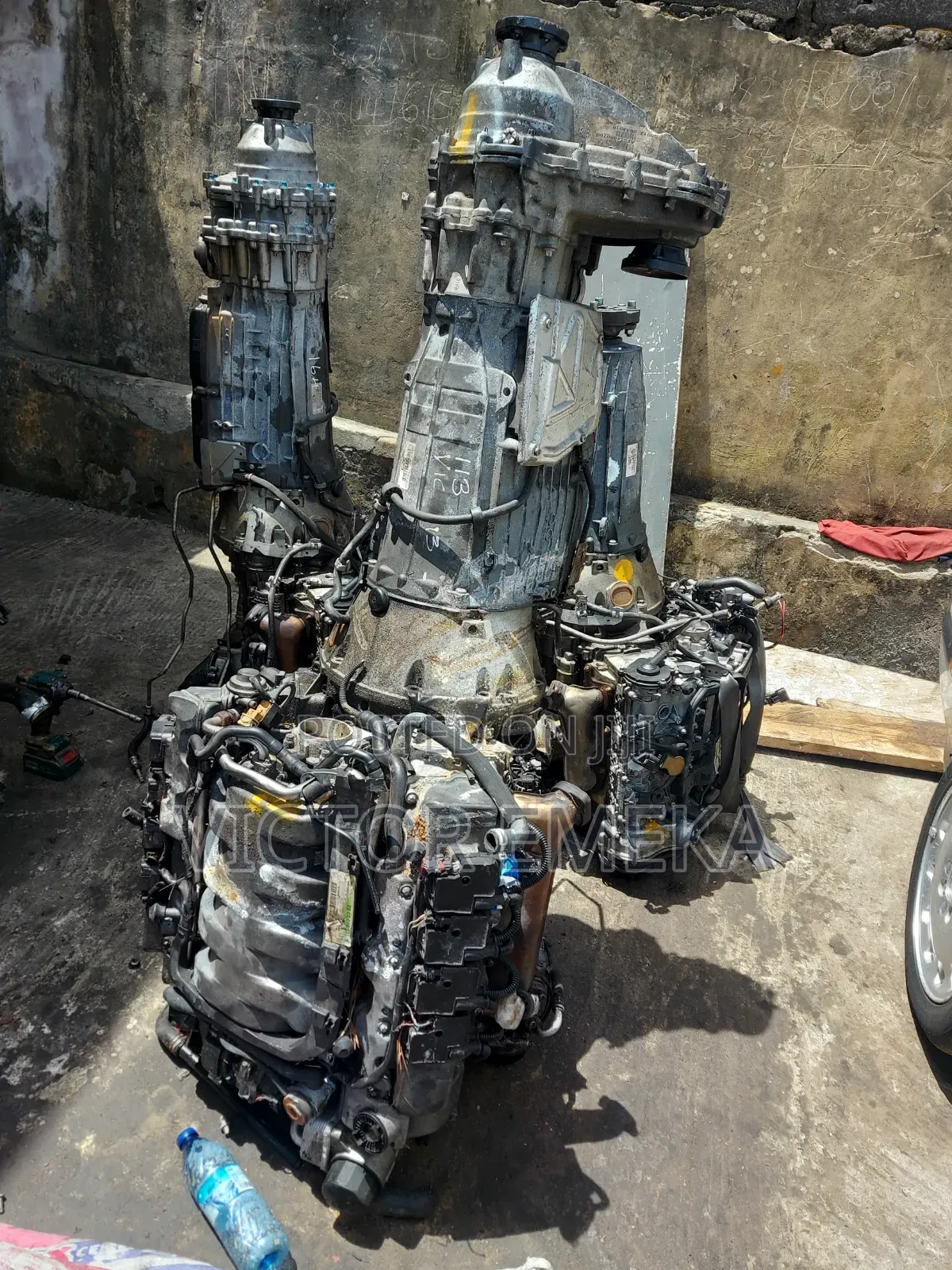 Complete Engine and Gear Box 113 V8 for Ml500 164