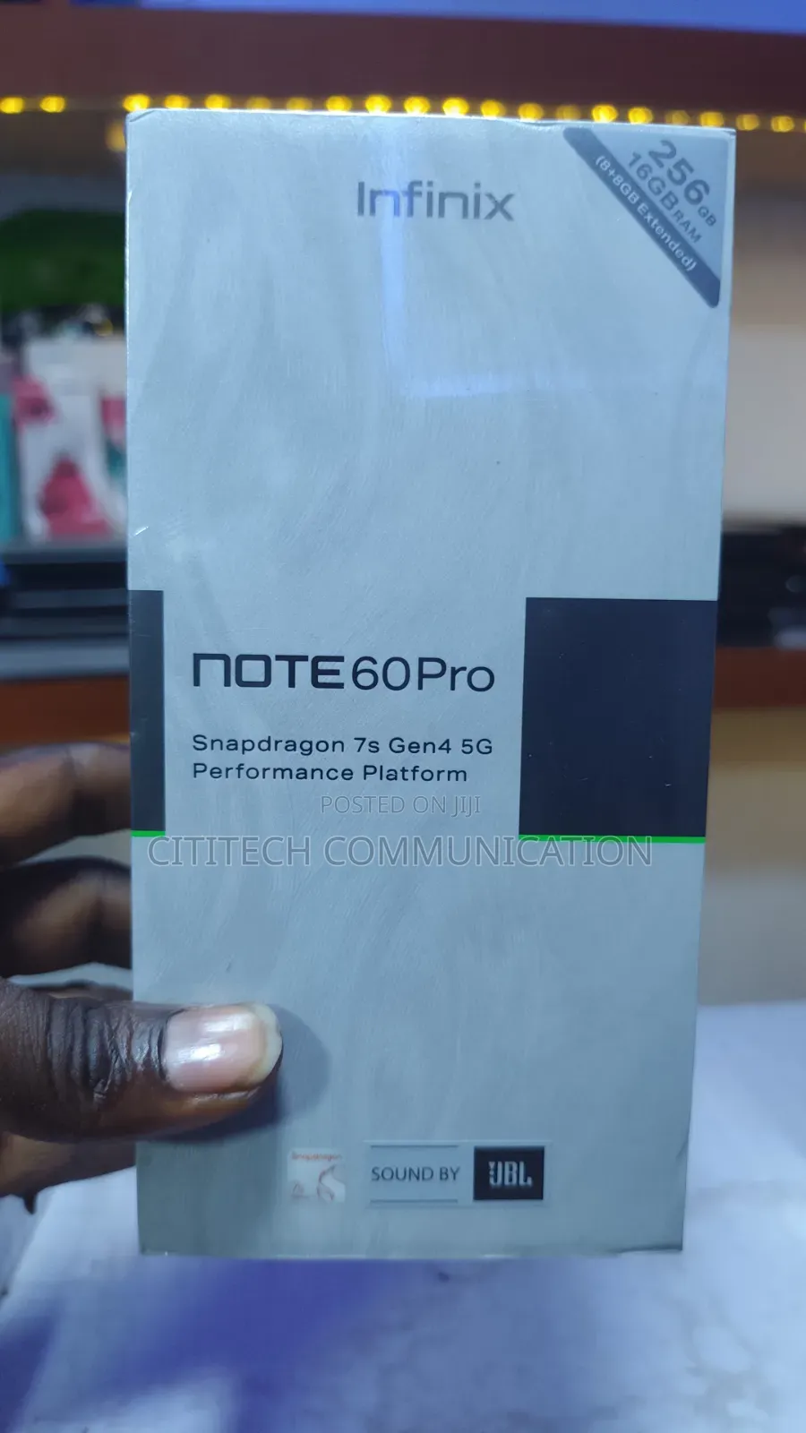 New Infinix Note 60 Pro 256 GB Blue