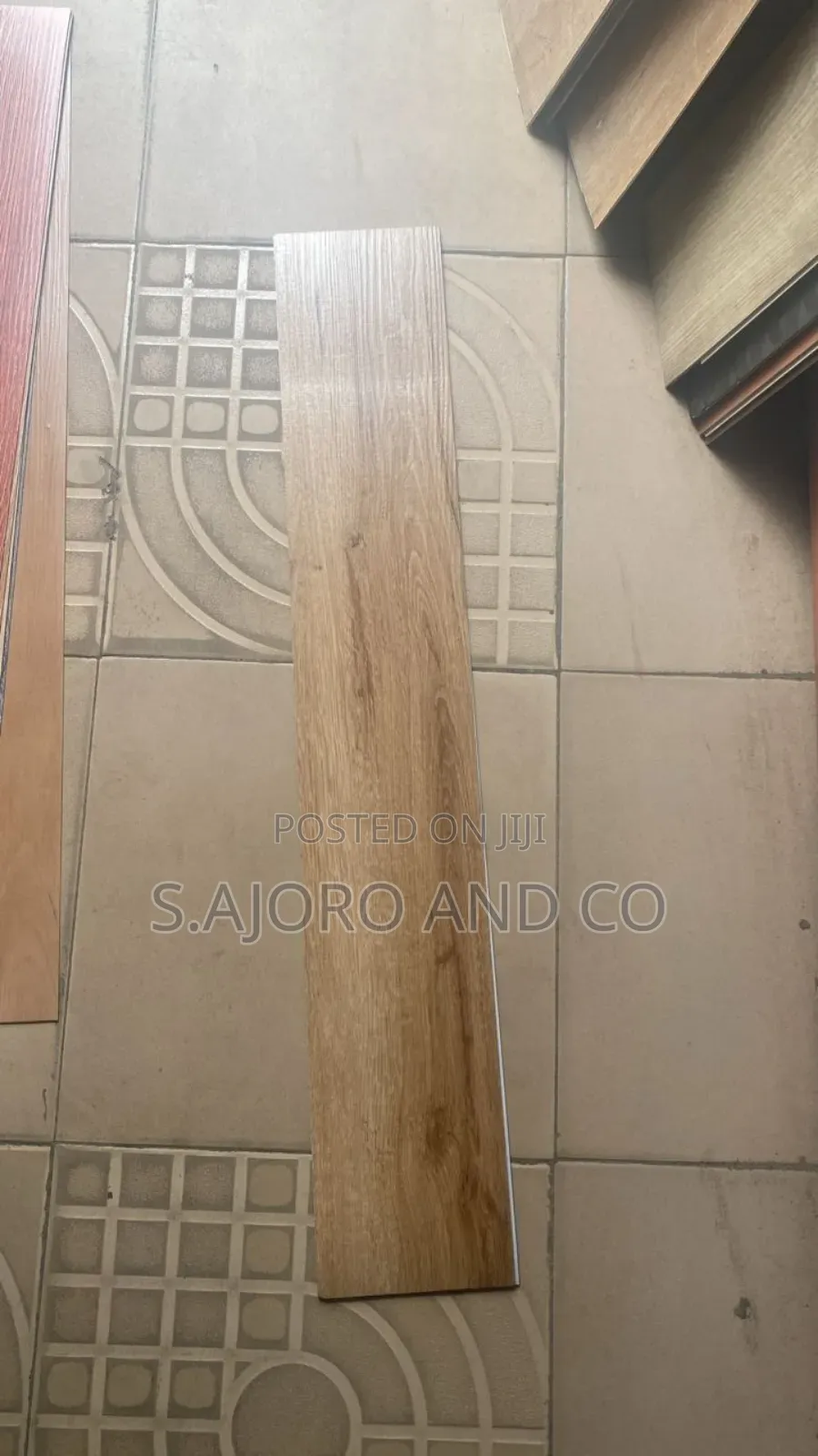 Vinyl Wooden Floor / Vynil Long Rubber Tiles