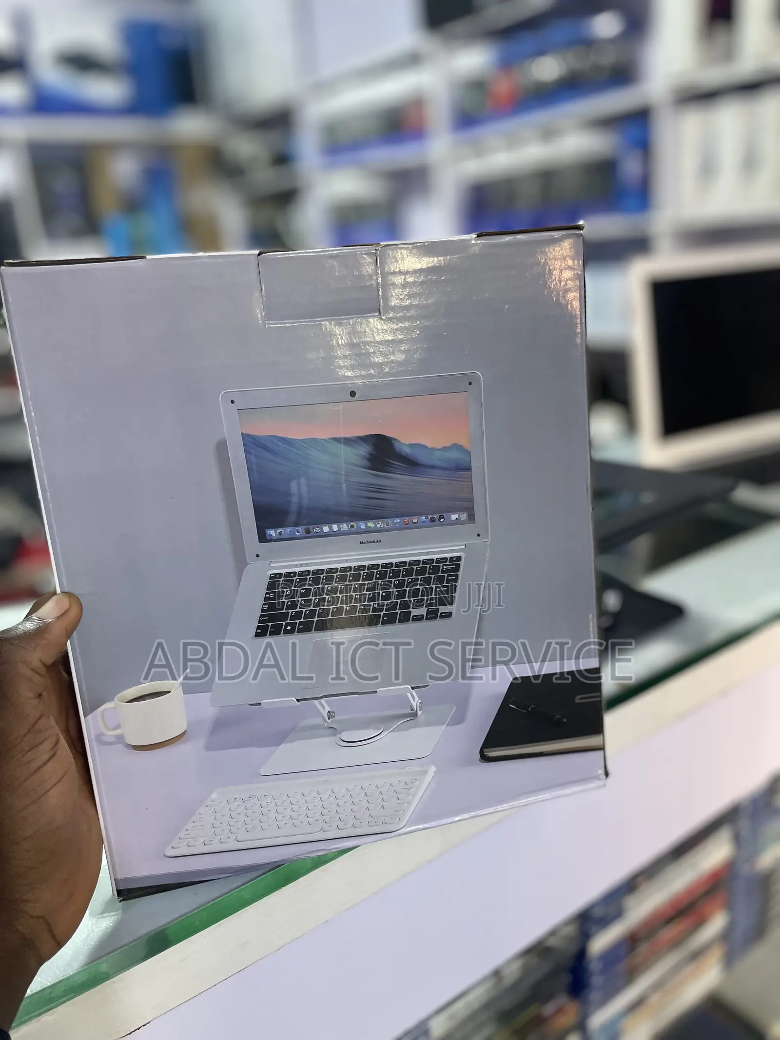 Yl-906 Rotating Laptop Stand – 360° | Adjustable | Dual Cooling Fans