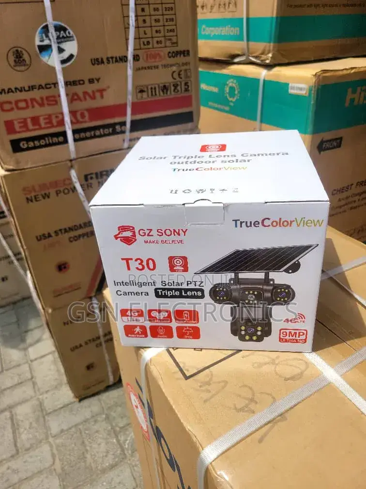Solar Camera 3 Lens V380 Pro 4g