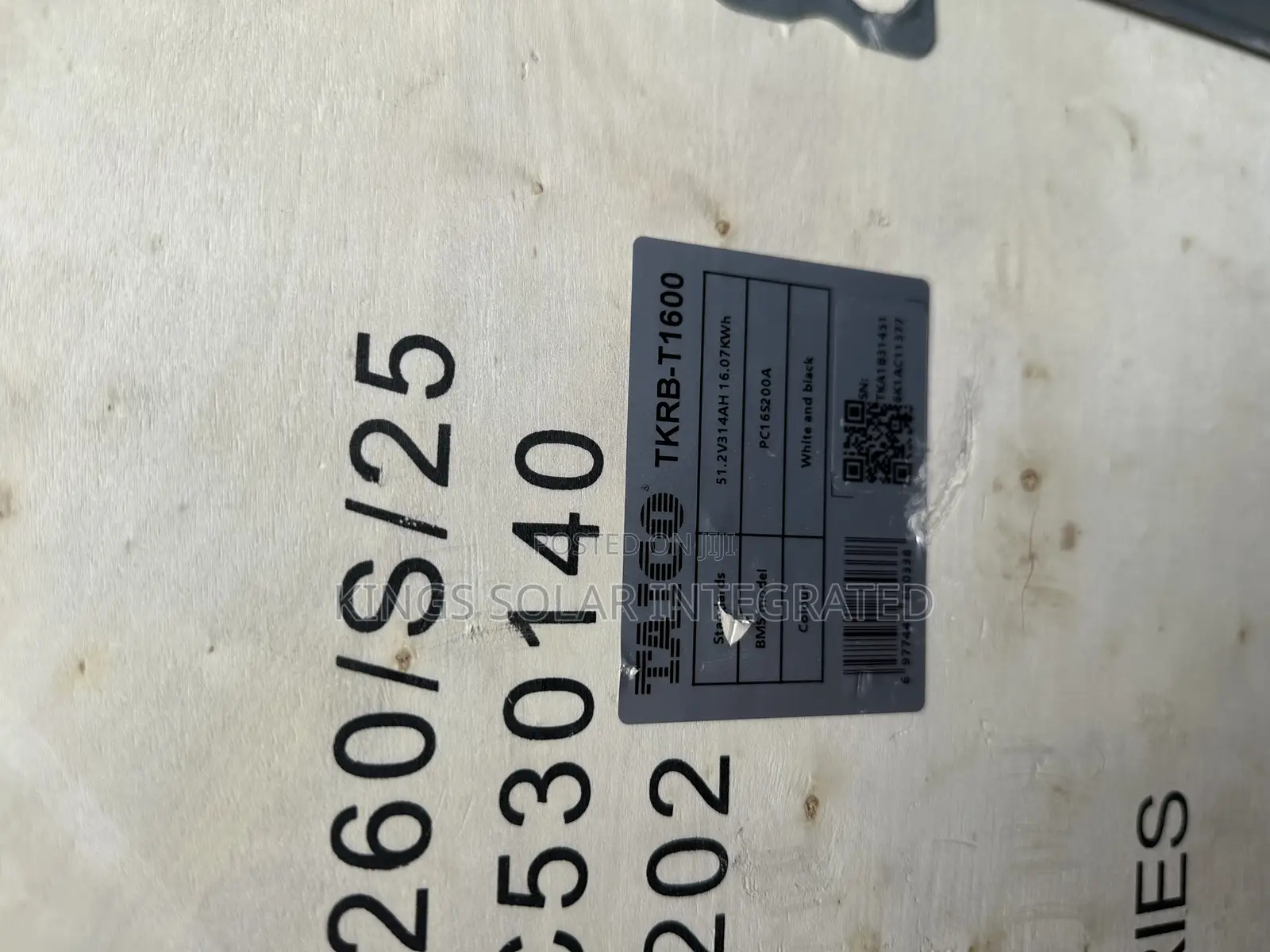 Taico Lithium Battery 16kwh