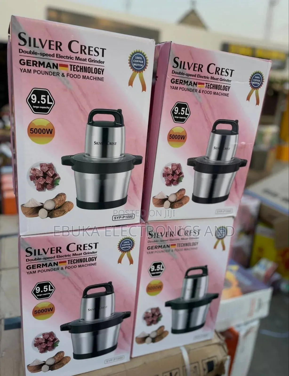 9.5l Original Silvercrest Yam Pounder/Food ProcessorIs Available Now