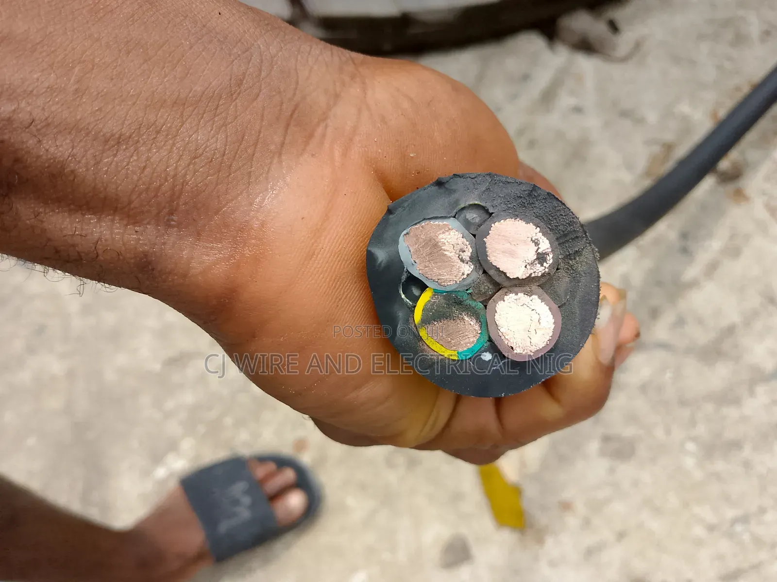 50mm 4core Flexible Cable