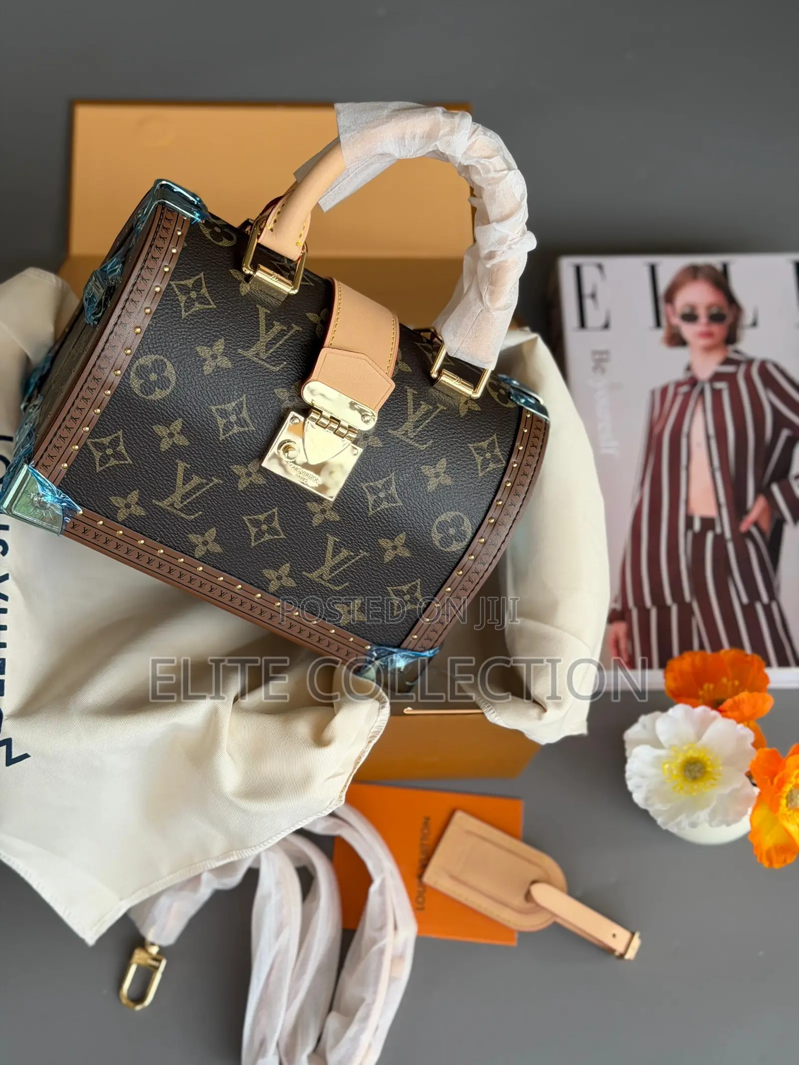 Luxury Louis Vuitton Speedy Trunk Size: Medium