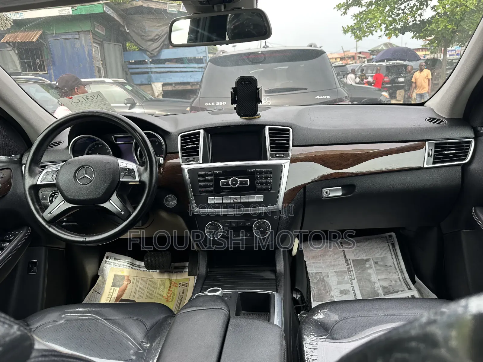 Mercedes-Benz M Class ML350 4dr SUV (3.5L 6cyl 7A) 2015 Black