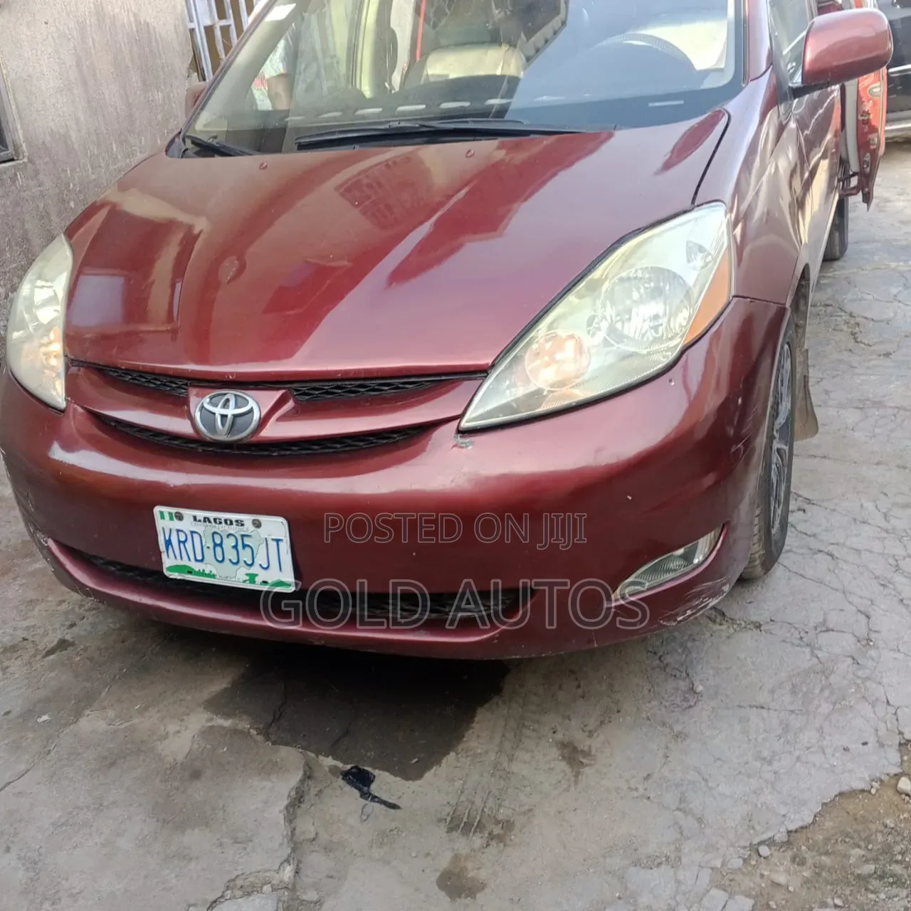 Toyota Sienna XLE 2005 Red
