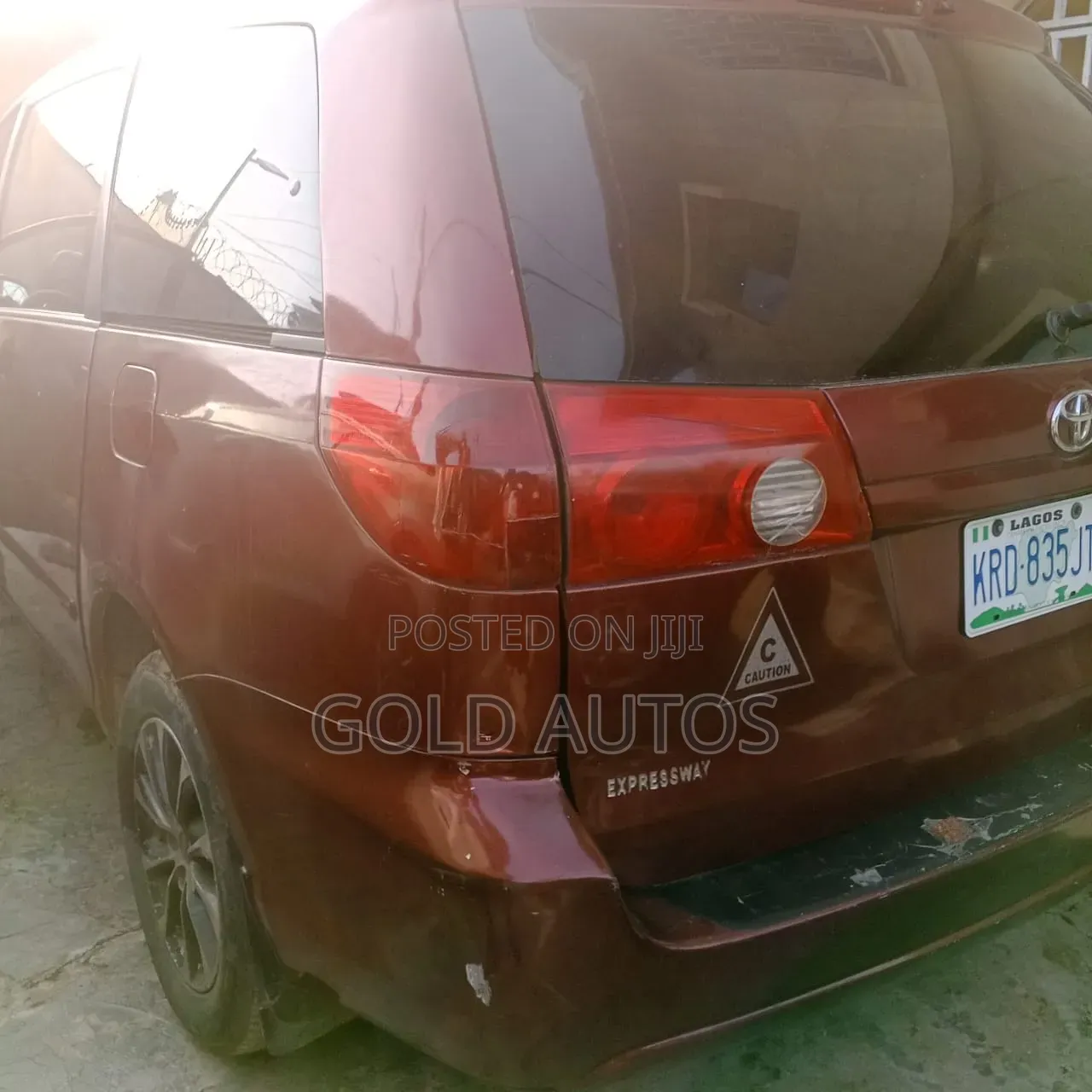 Toyota Sienna XLE 2005 Red