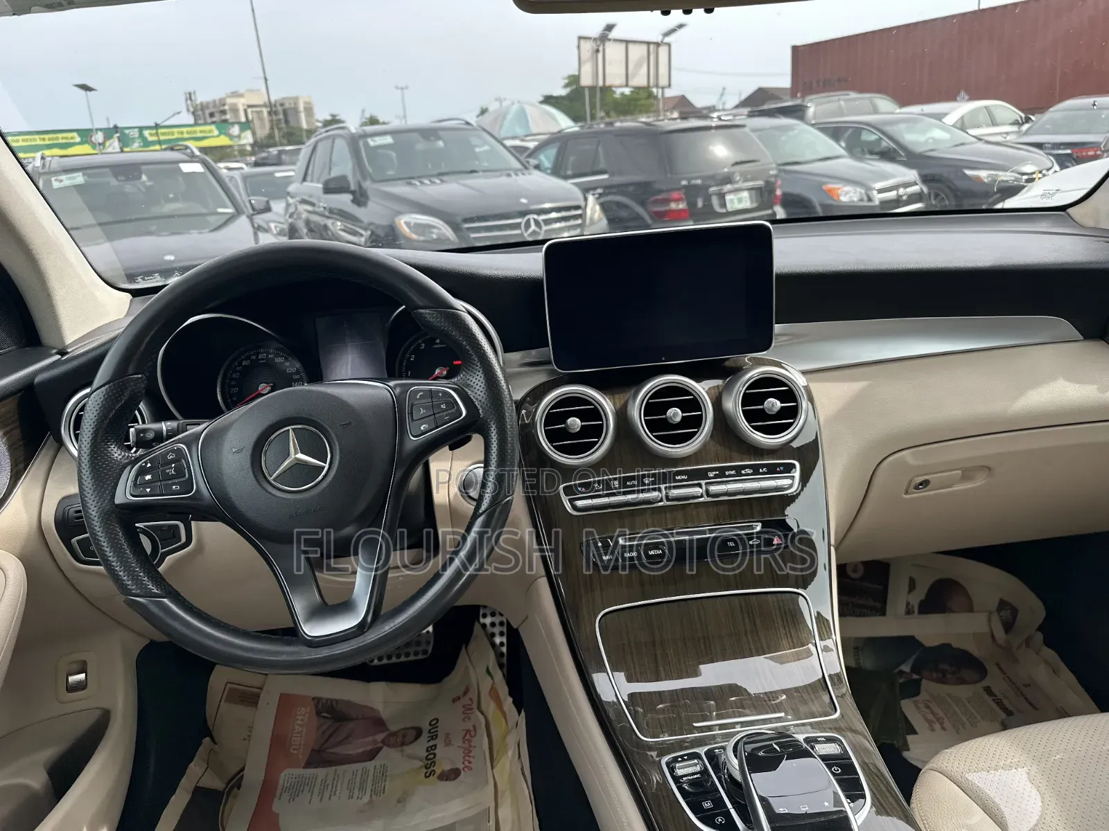 Mercedes-Benz GLC-Class 2017 Brown