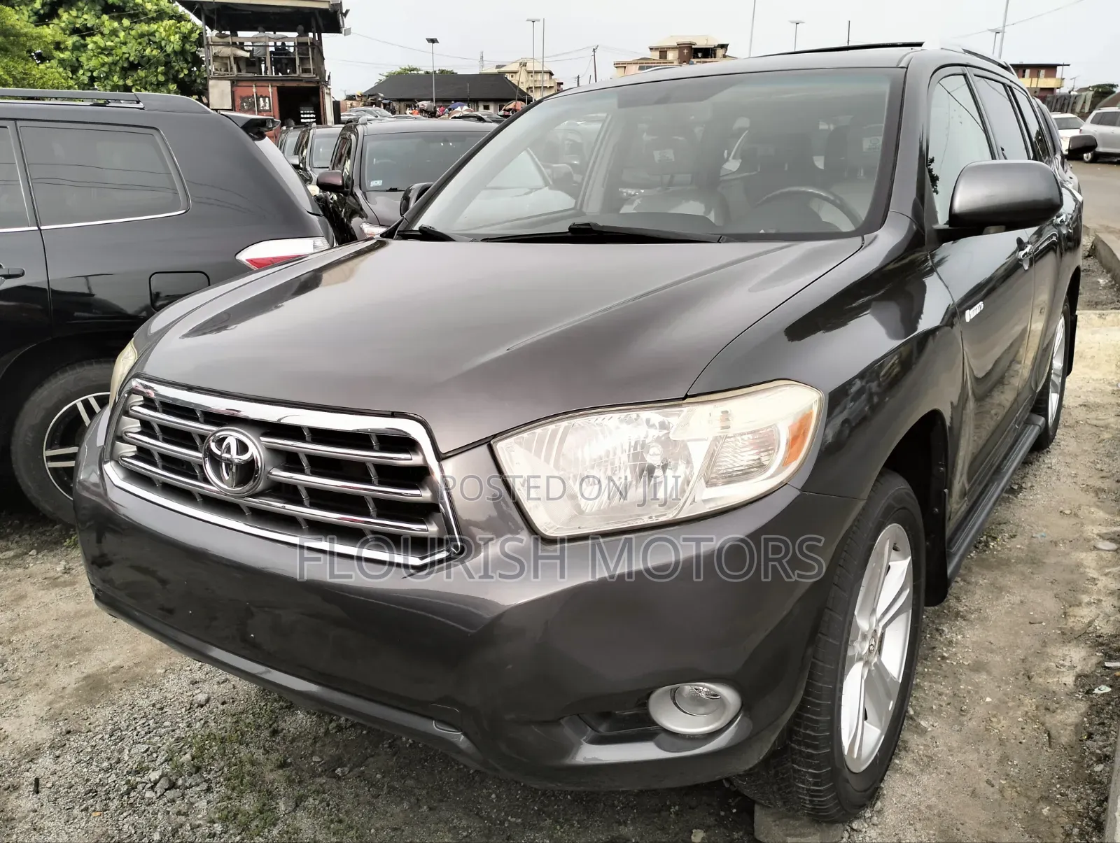 Toyota Highlander Limited 2010 Gray