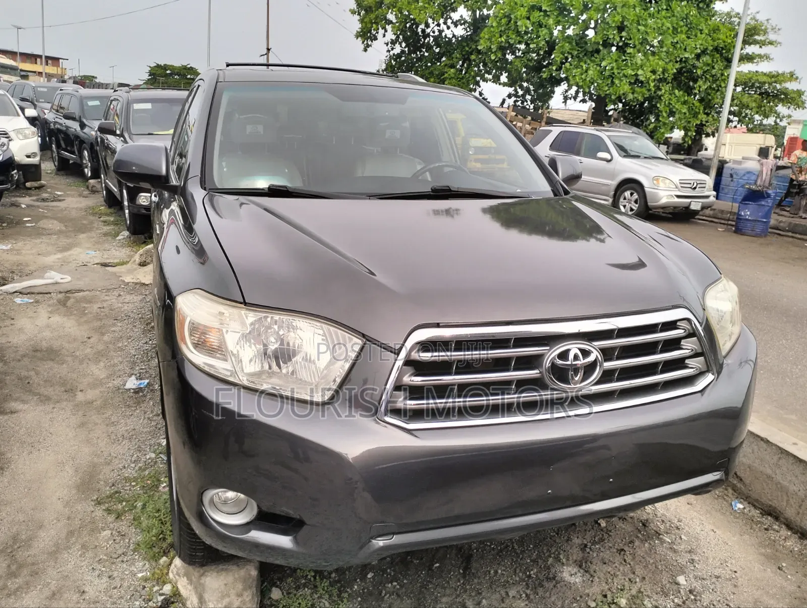 Toyota Highlander Limited 2010 Gray
