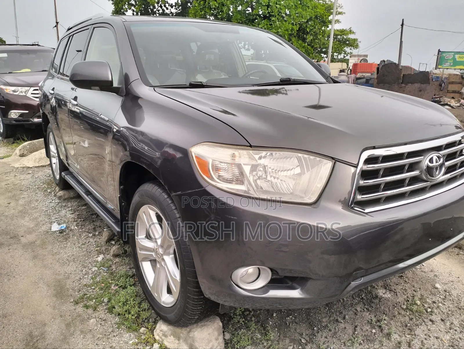 Toyota Highlander Limited 2010 Gray