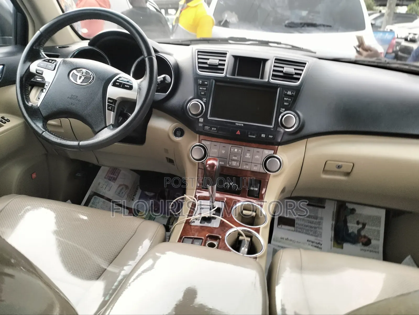 Toyota Highlander Limited 2012 Maroon