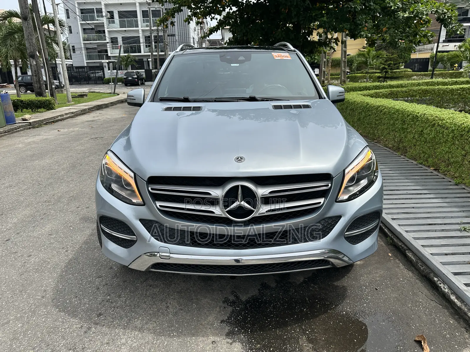 Mercedes-Benz GLE-Class GLE 350 2018 Silver
