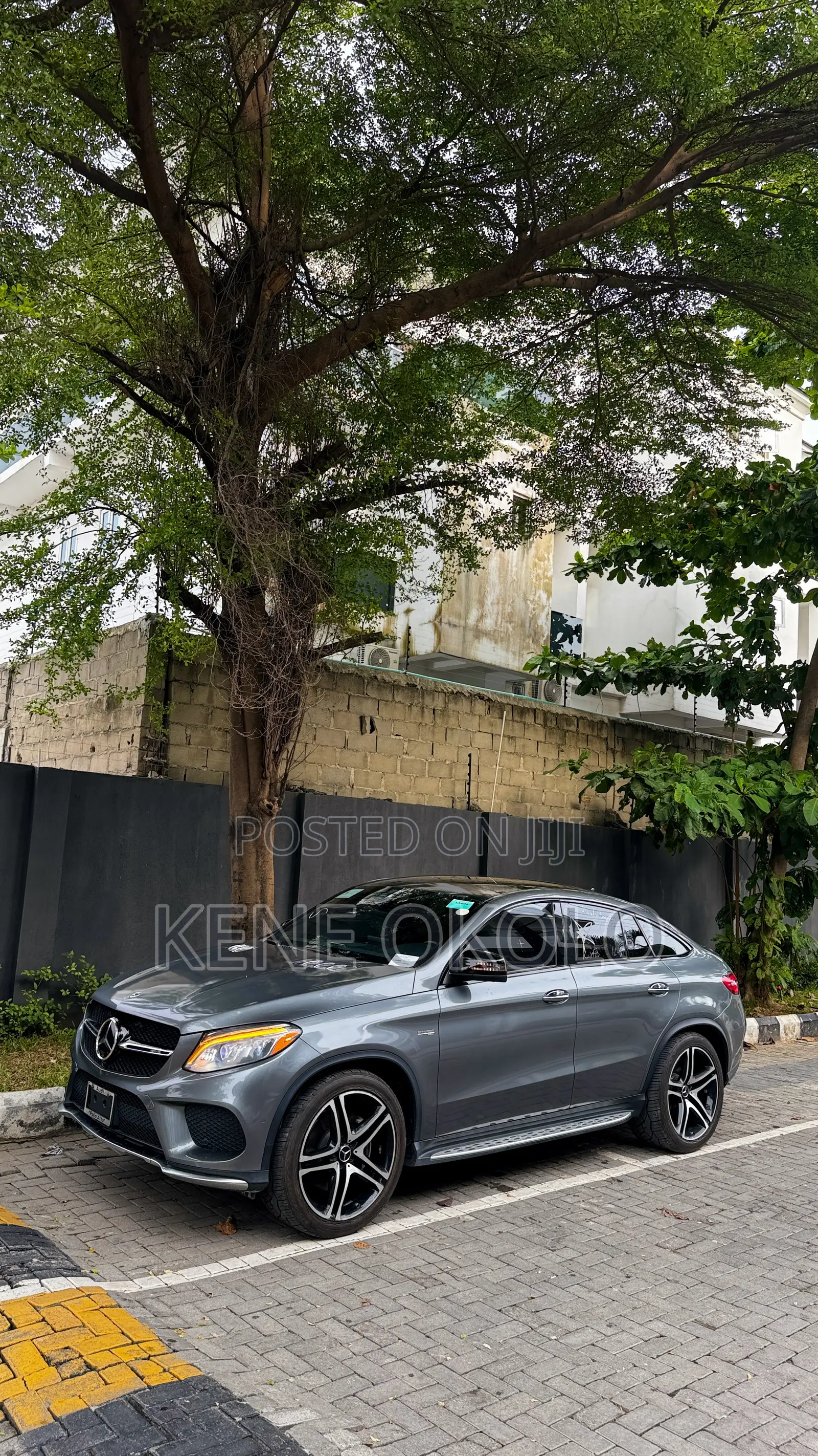 Mercedes-Benz GLE-Class AMG GLE 43 4MATIC 2018 Gray