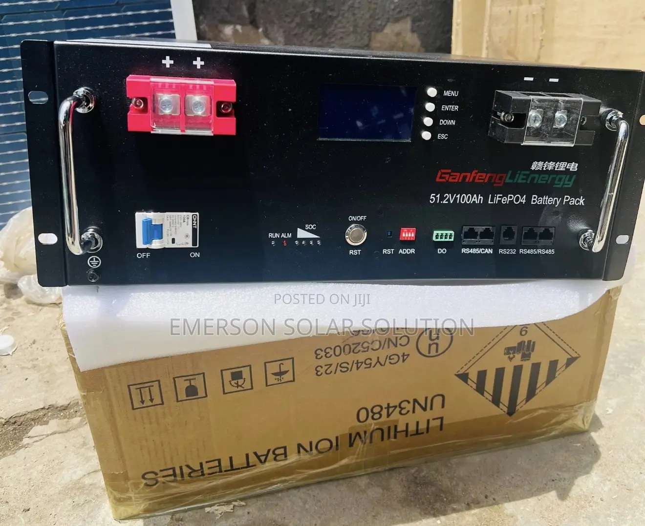 Ganfengli 5kwh 48v Lithium Battery