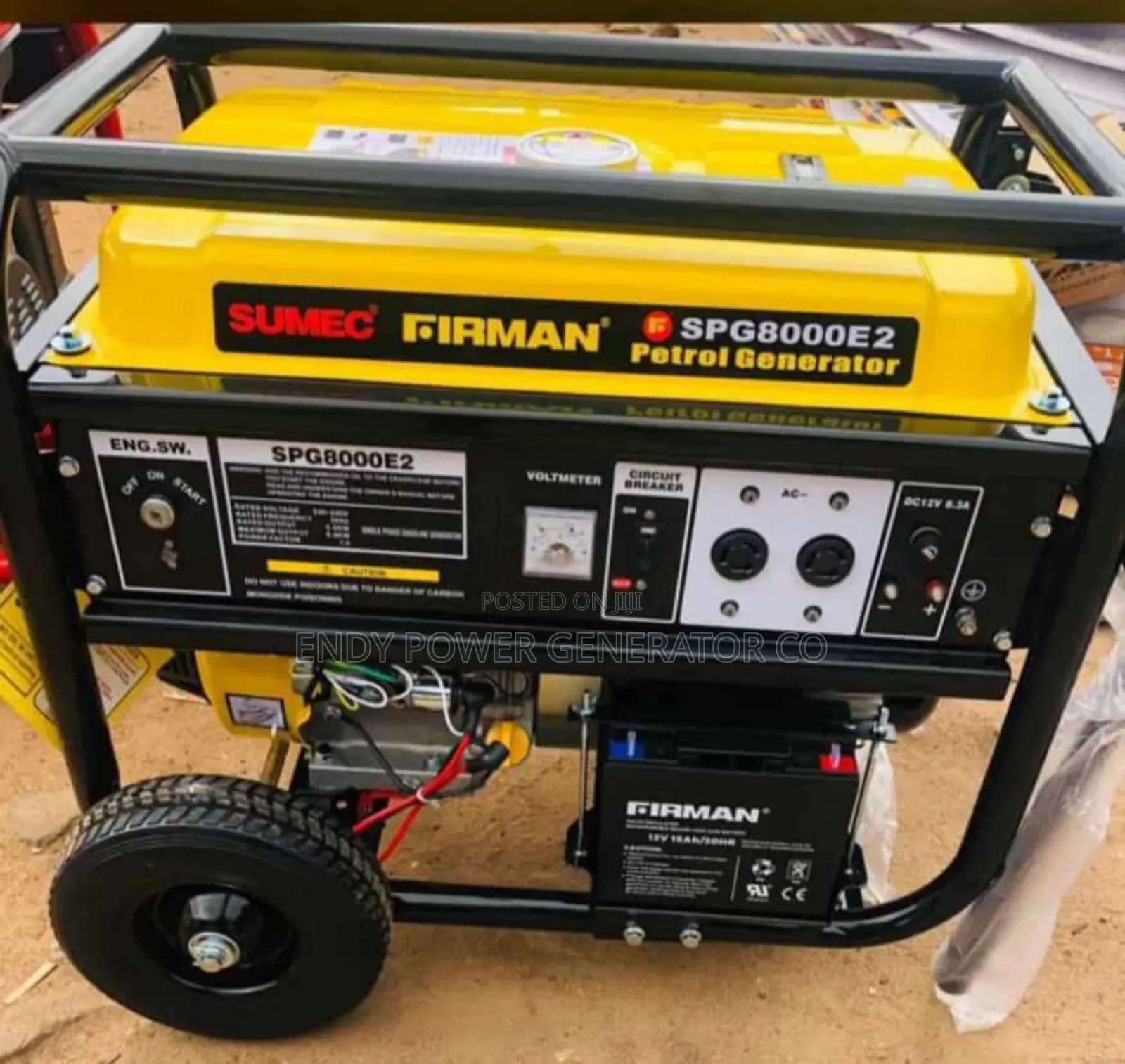 Original Sumec Firman Full Copper Coil 8000e2 Generator