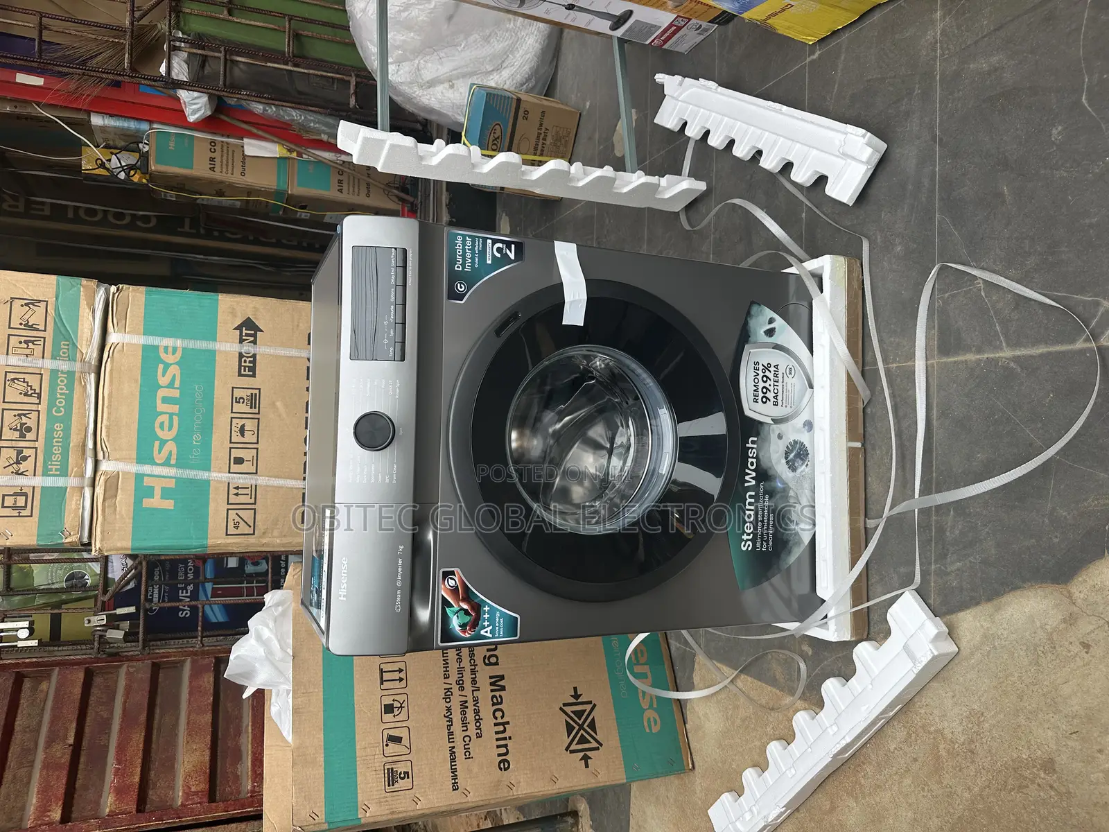 Hisense 7kg Front Loader Wash and Spin Inverter