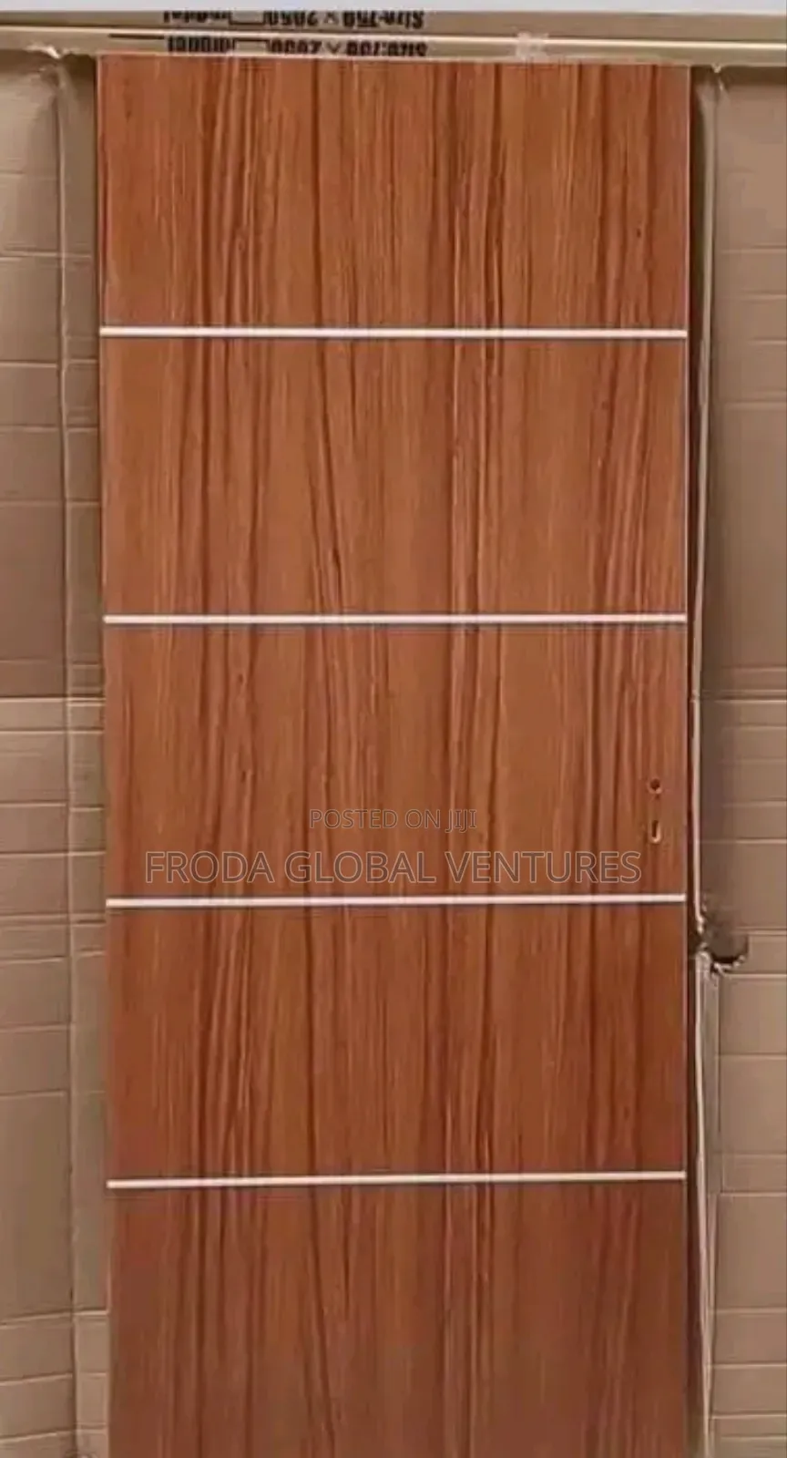 Quality and High Density; HDF Plywood Doors. 3by7ft