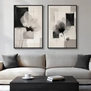 Modern Abstract Floral Wall Art