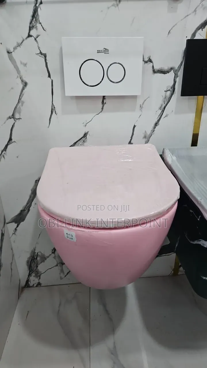 Wall-Hung England Pink Wc