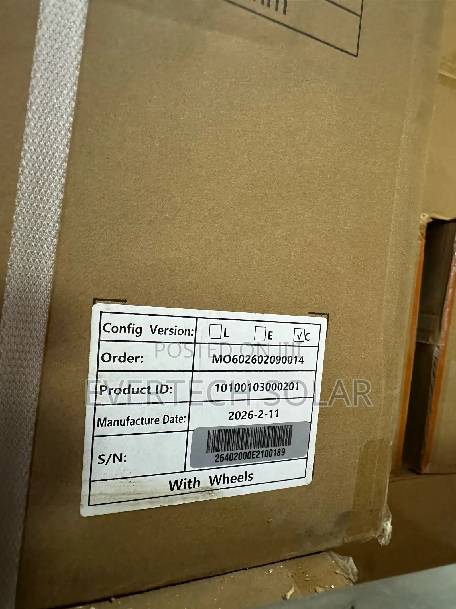 16kwhs 48v Deye 314a Lithium Ion Battery With Screen