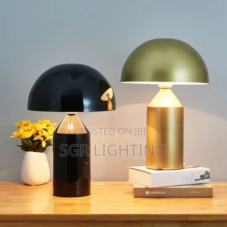 Mushroom Led Desk Lamp 3-Color Adjustable Touch Usb Rechargeable