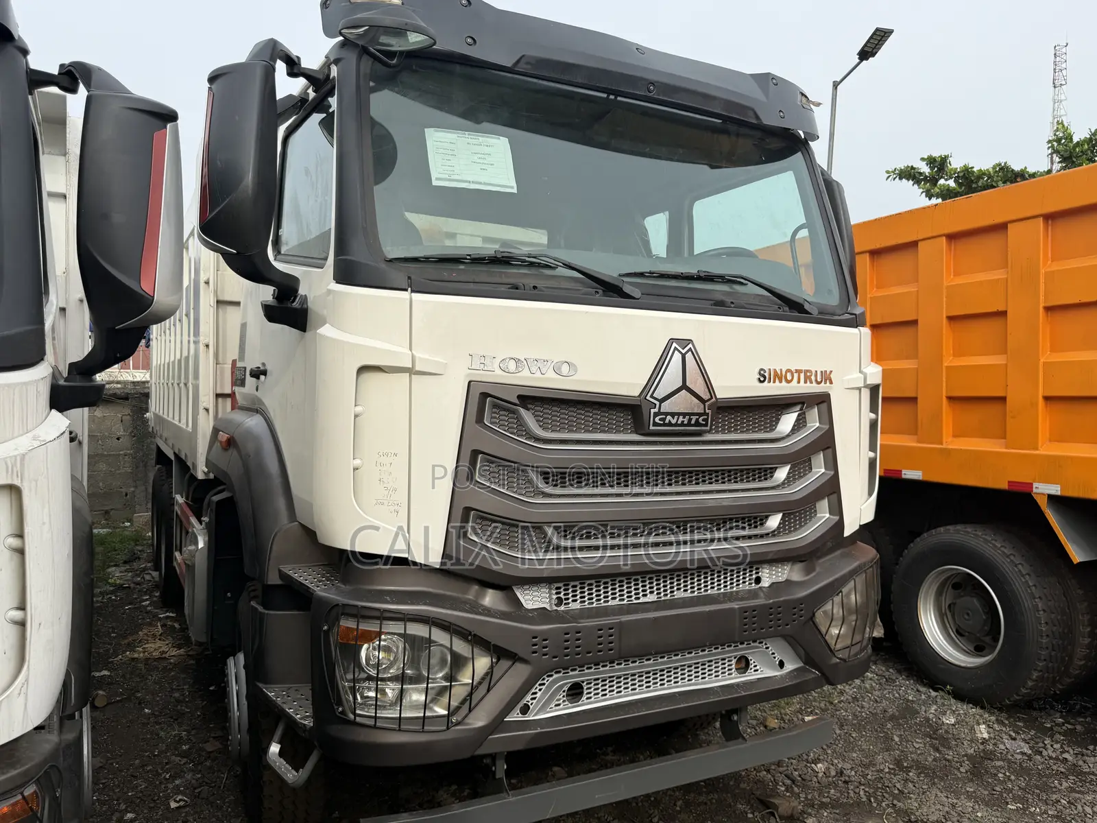 Howo Dump Truck Nx371 2020 White