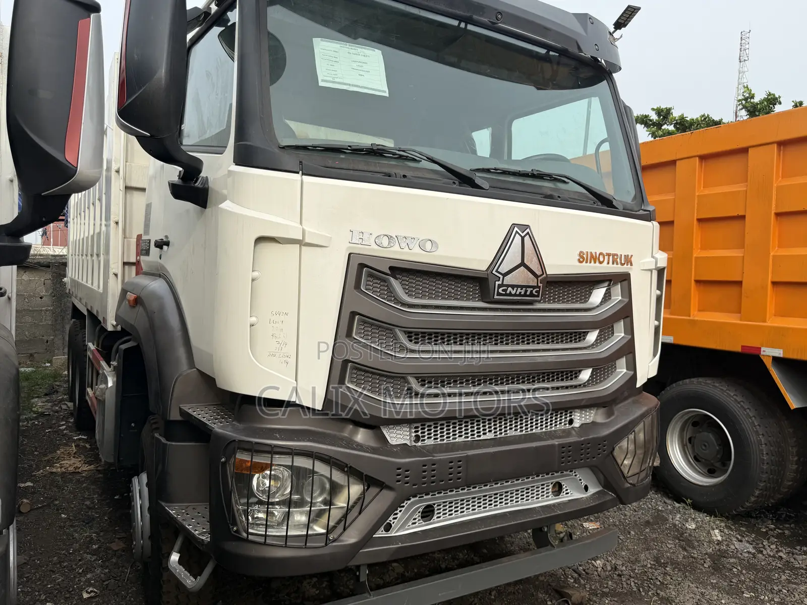 Howo Dump Truck Nx371 2020 White