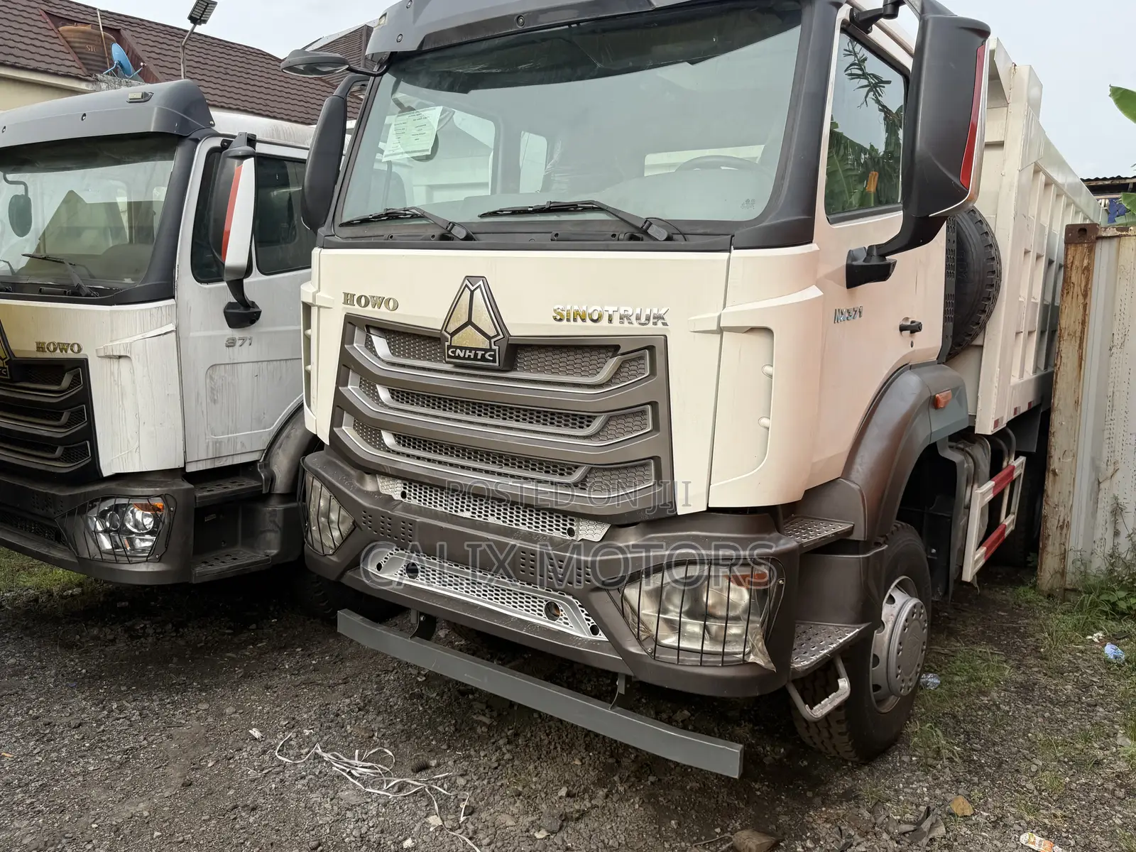 Howo Dump Truck Nx371 2020 White