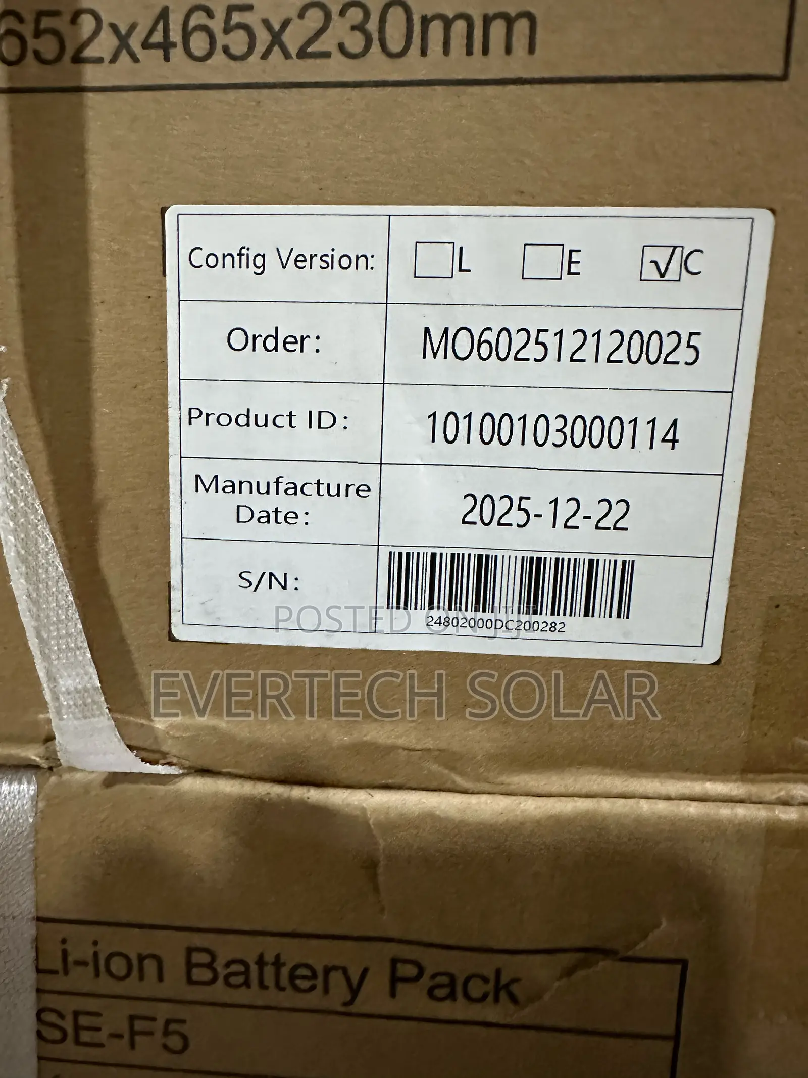 5kwhs 48v 100ah Deye Lithium Battery With Smart BMS