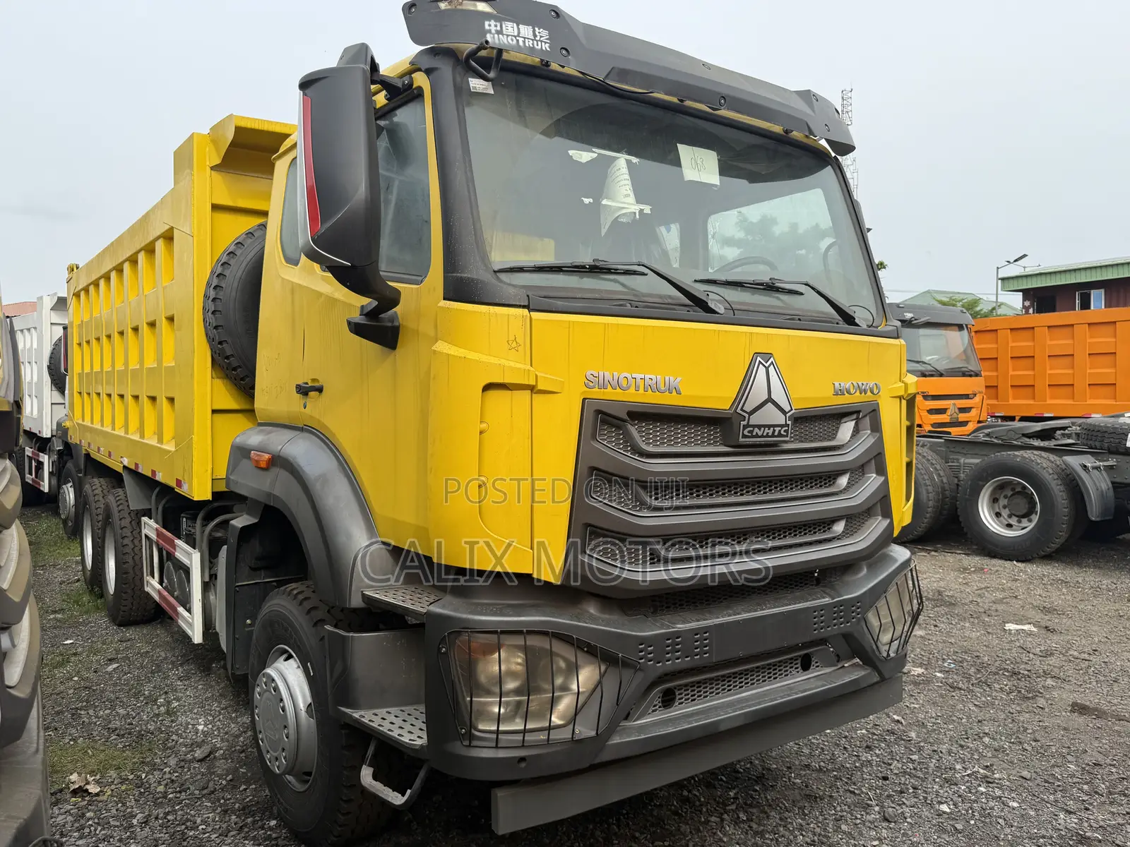 Howo Dump Truck 2020 Yellow