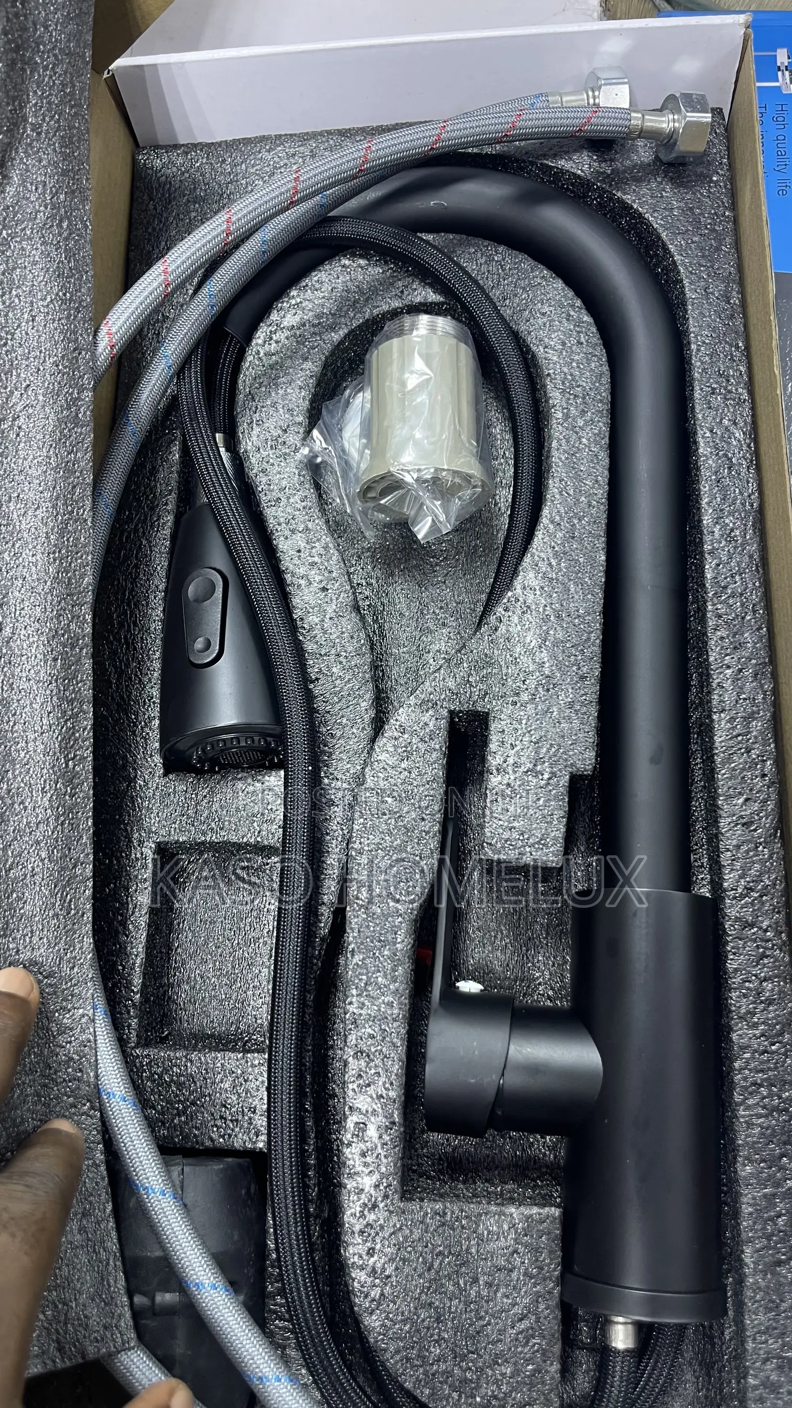 Black Kitchen Sink Pull Out Mixer