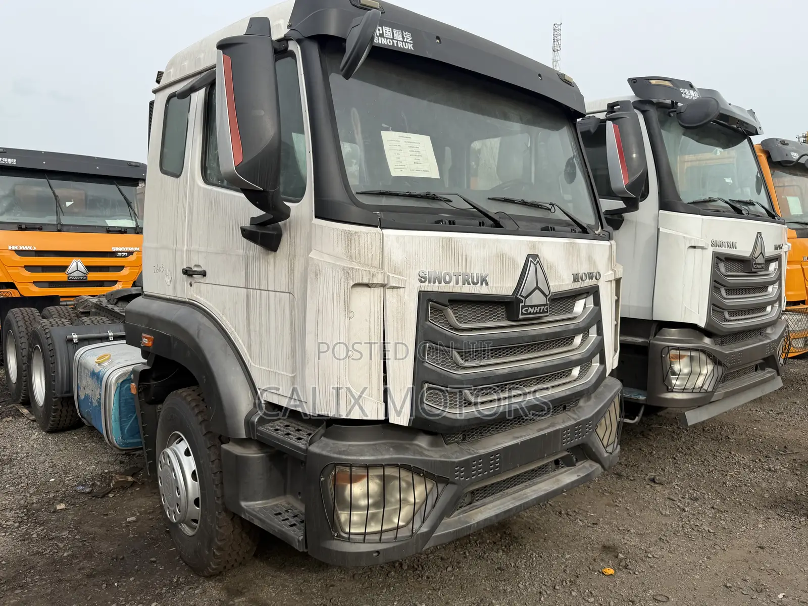 Brand New Tractor Head. HOWO 2024 White