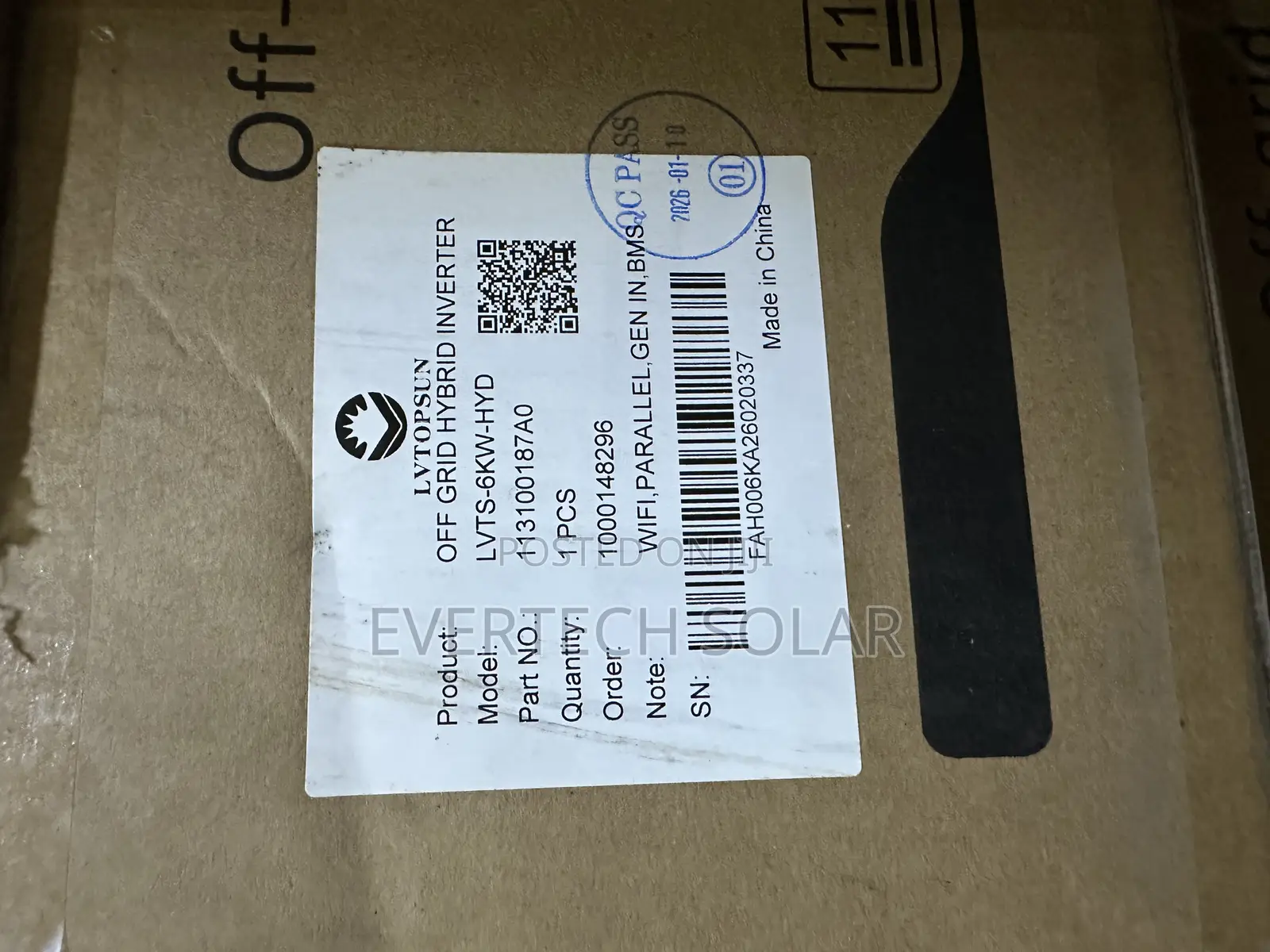Lvtopsun 6kw Hybrid 48v Strong Inverter With Reliable Performance