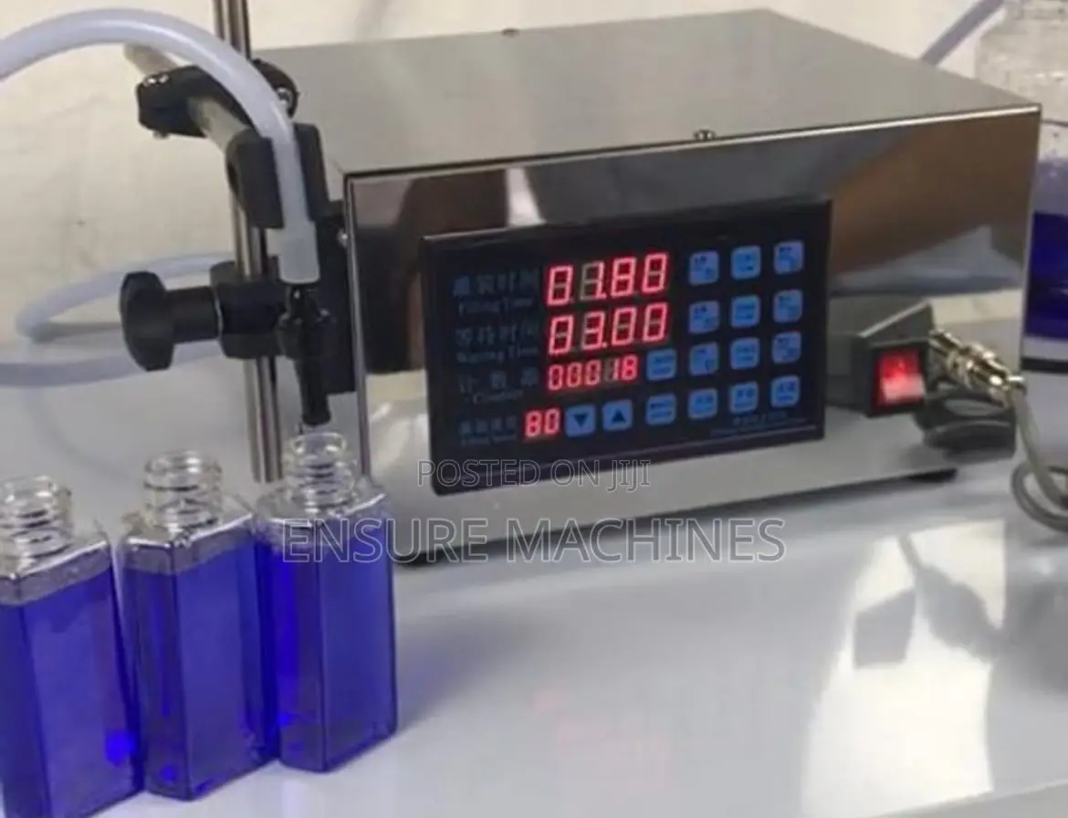 Digital Liquid Filling Machine - Cosmetic Liquid Filling Machine