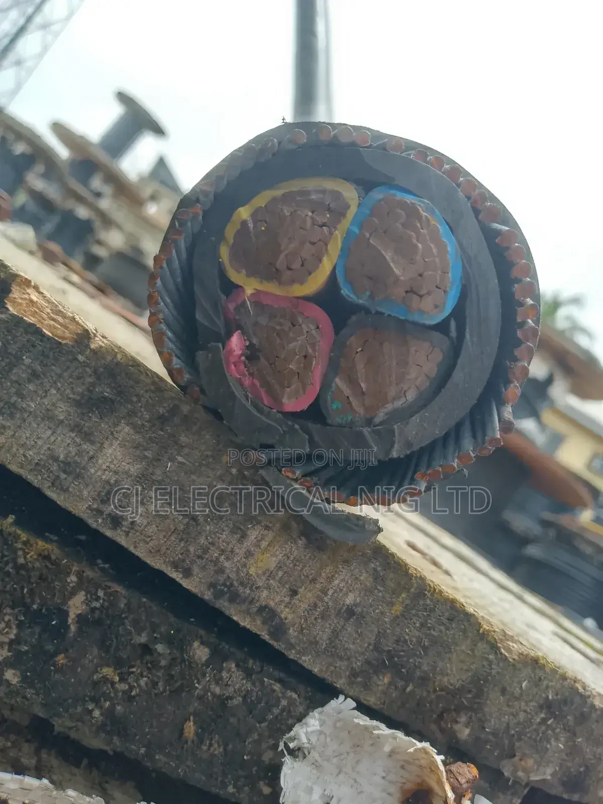 185mm 4core Nigeria Armored Cable