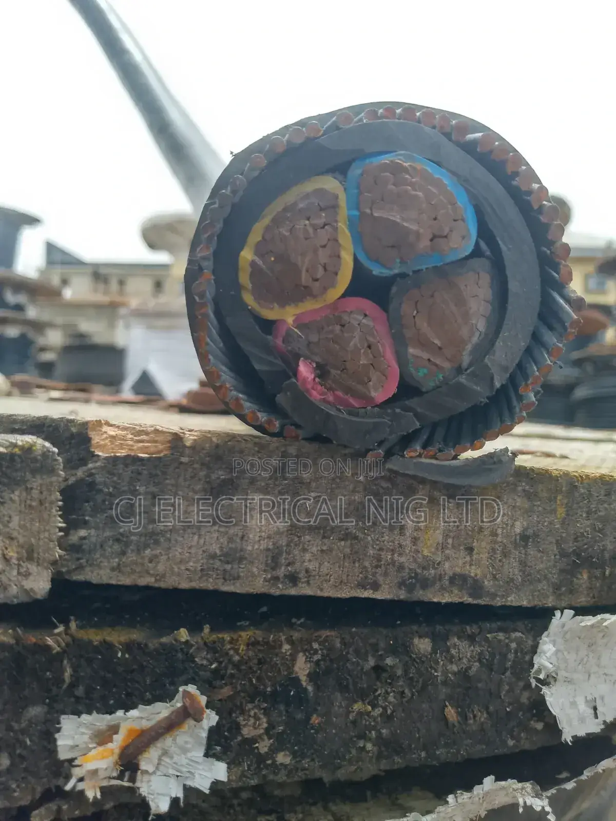 185mm 4core Nigeria Armored Cable