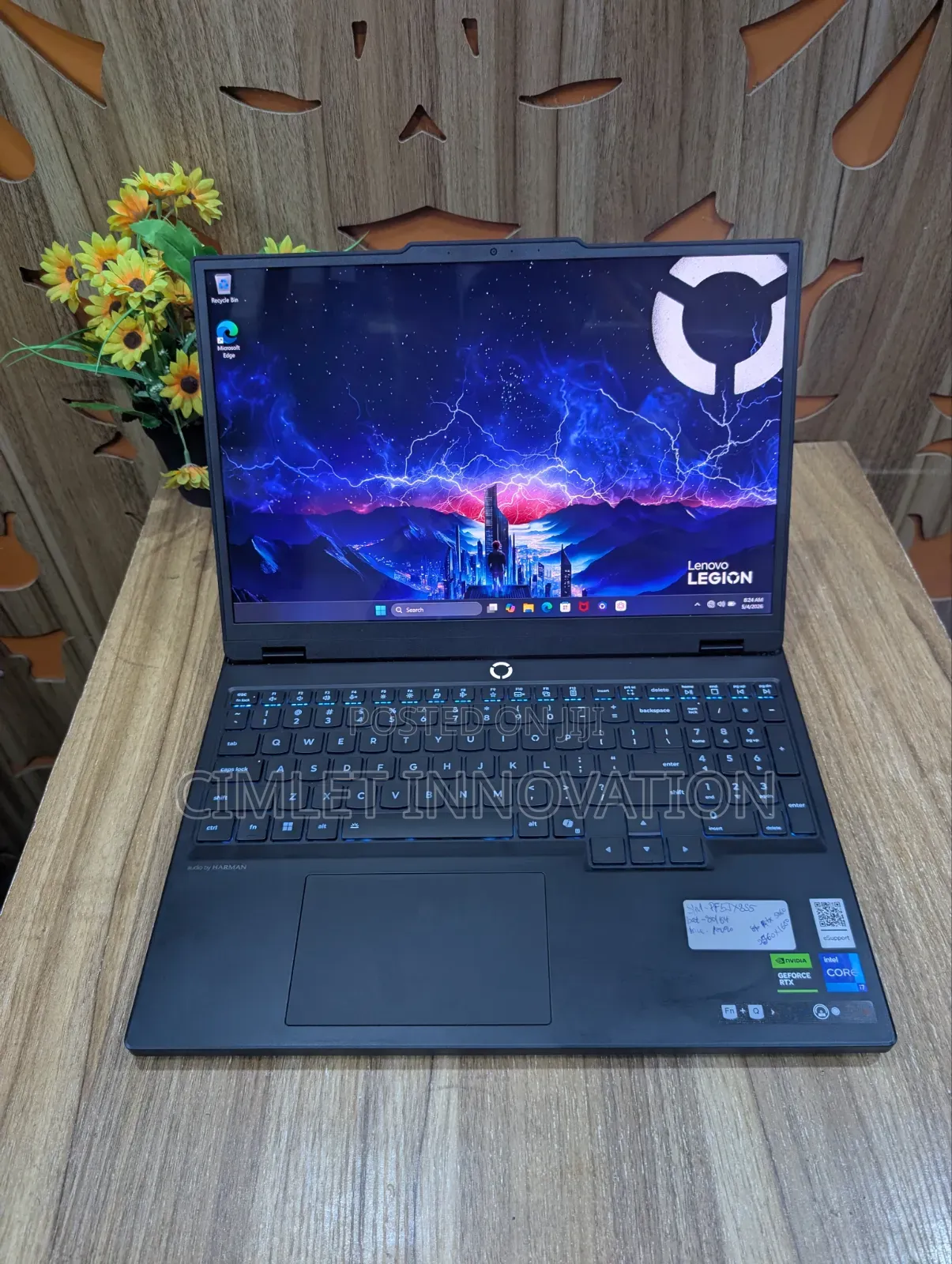 Laptop Lenovo Legion 5 16GB Intel Core i7 SSD 1T